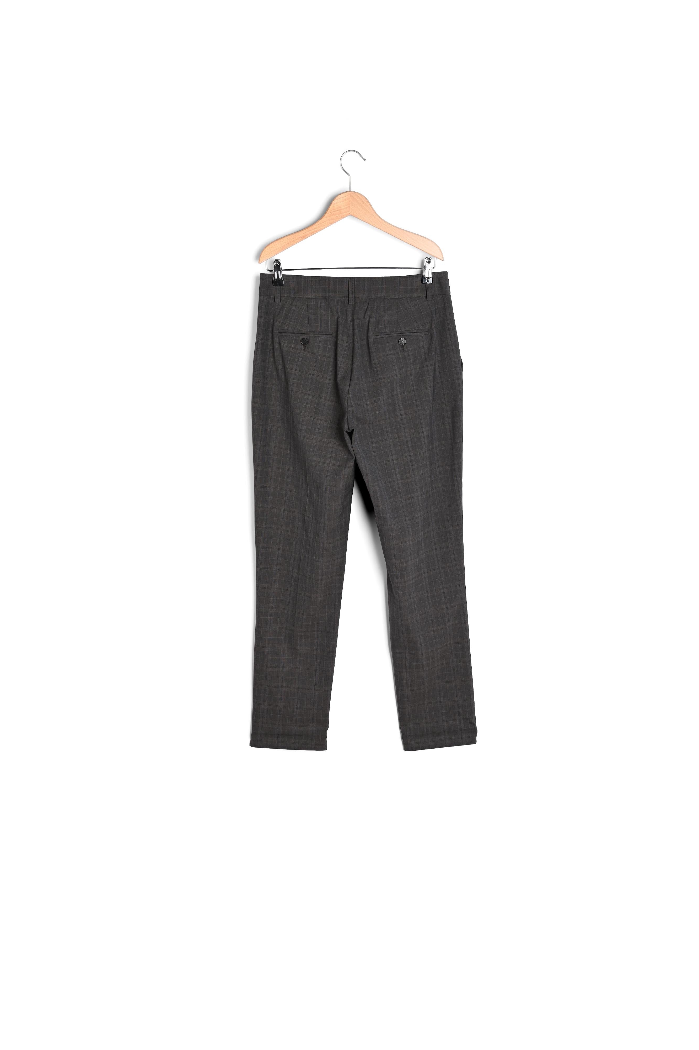 Pantalon de tailleur à carreaux - ELIASS Faume - seconde main
