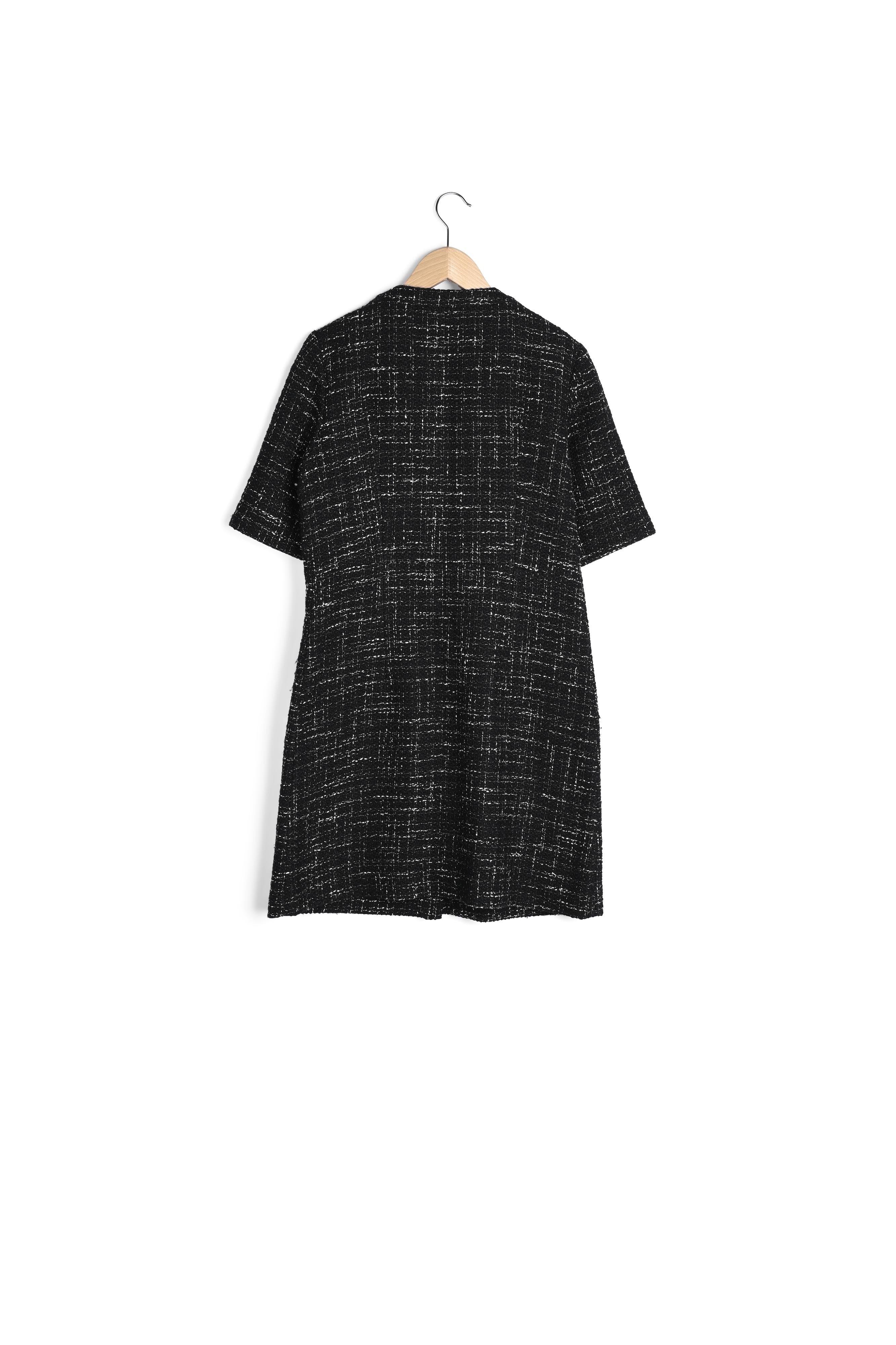 Robe courte et cintrée en tweed - JOANILYA Faume - seconde main