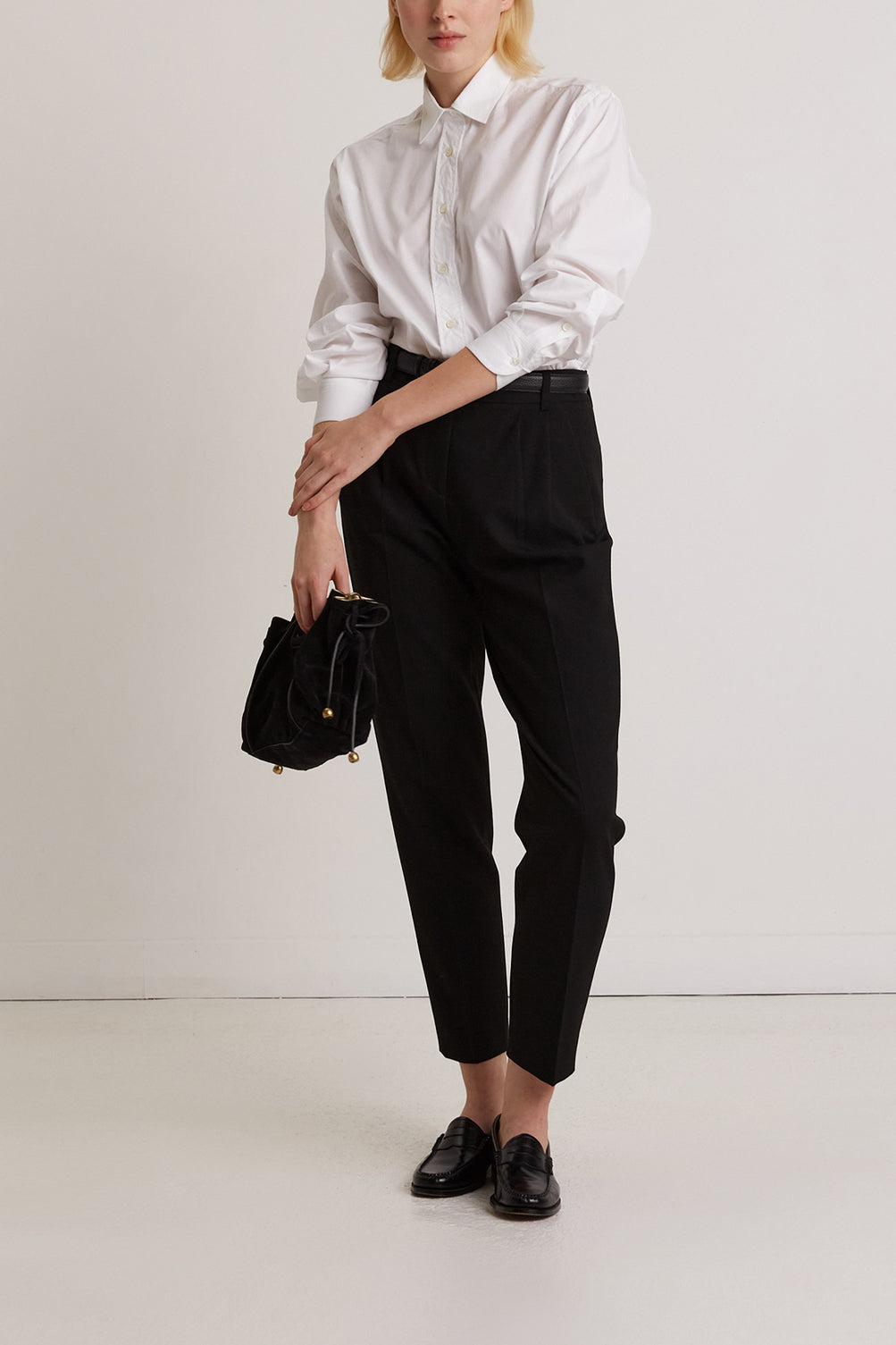 Pantalon carotte classique - EMILIO Faume - seconde main
