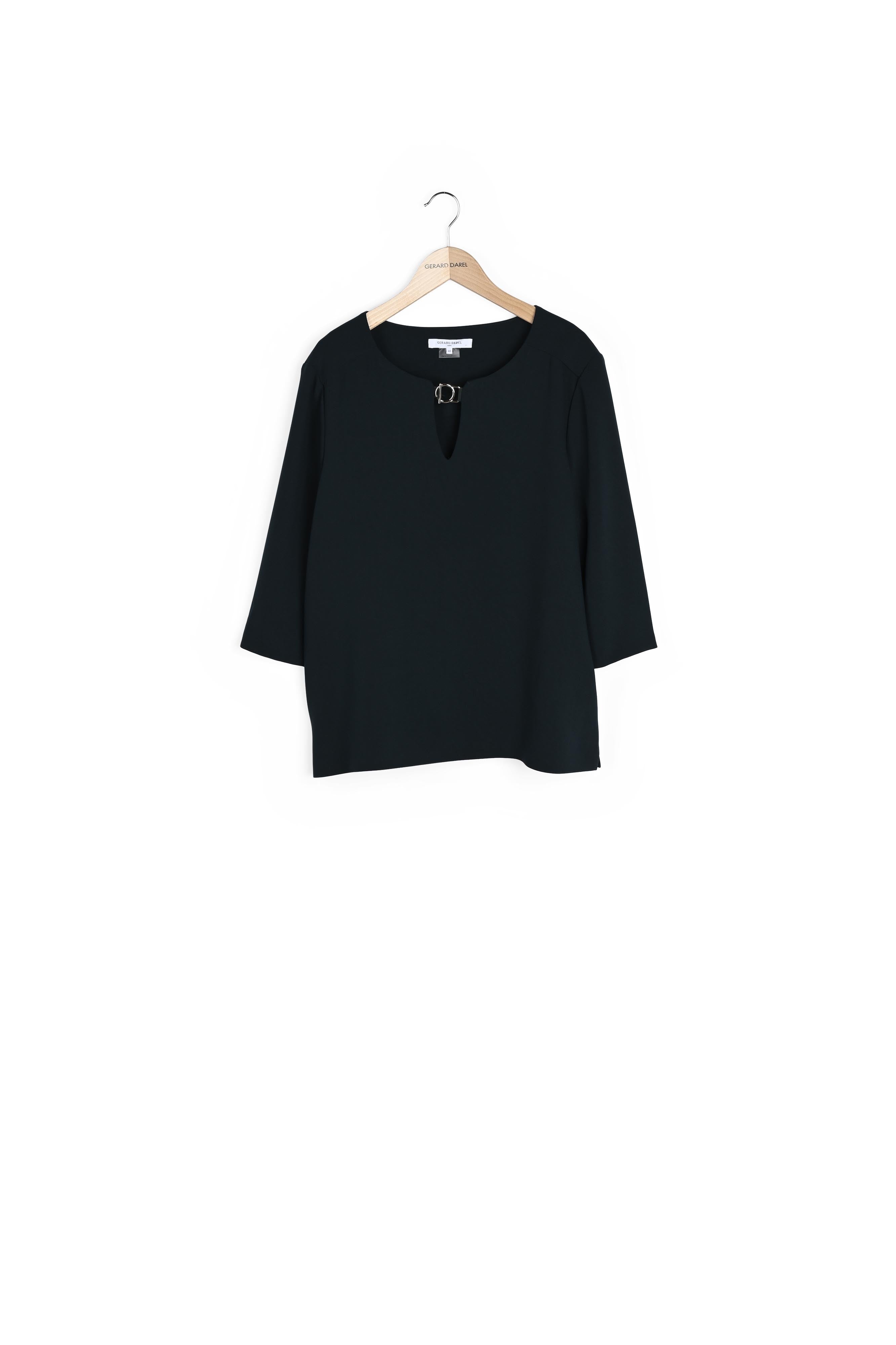 MEGAN - Top en crêpe Faume - seconde main