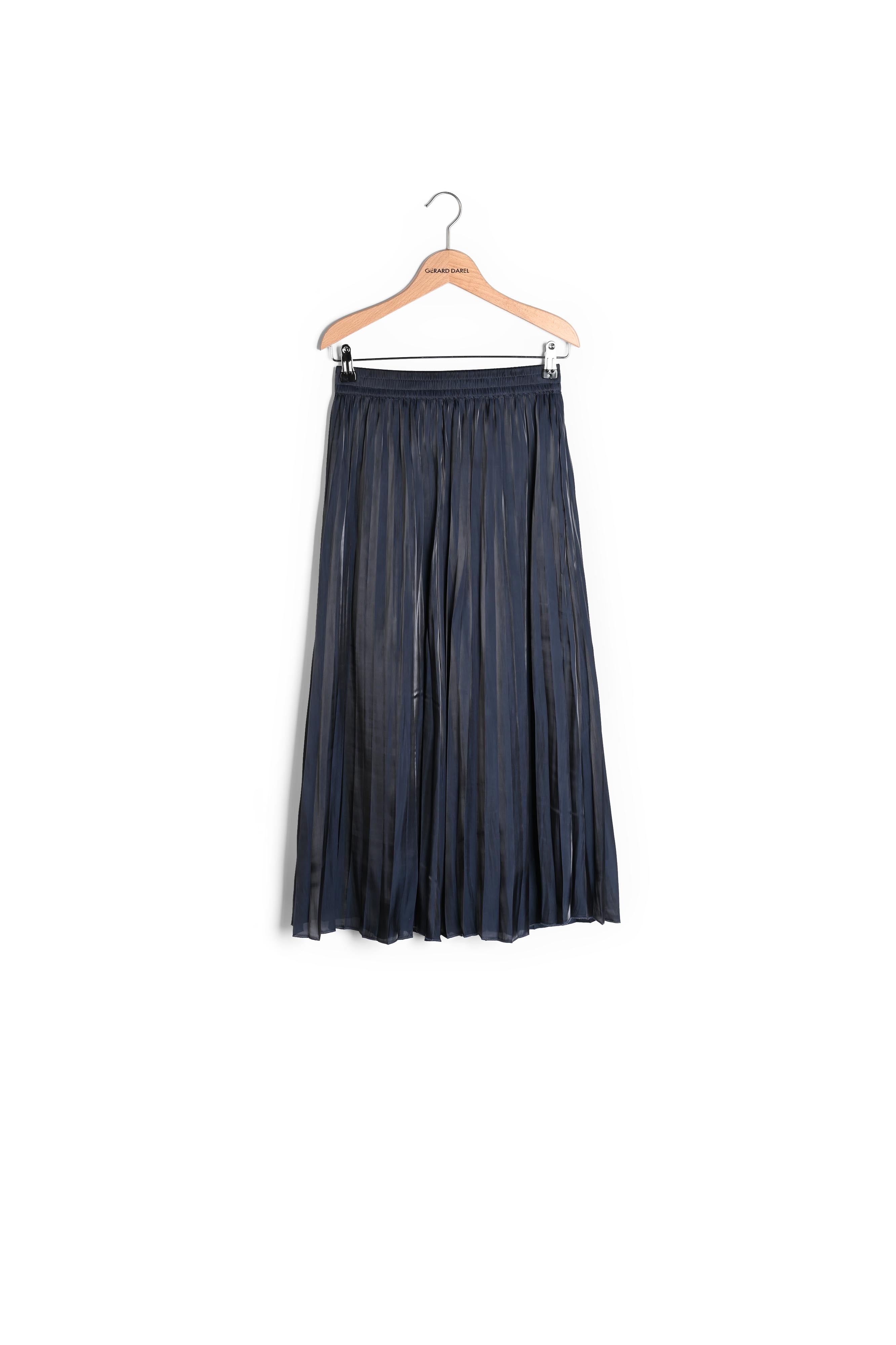 Jupe satinée plissée - DEKRA Faume - seconde main