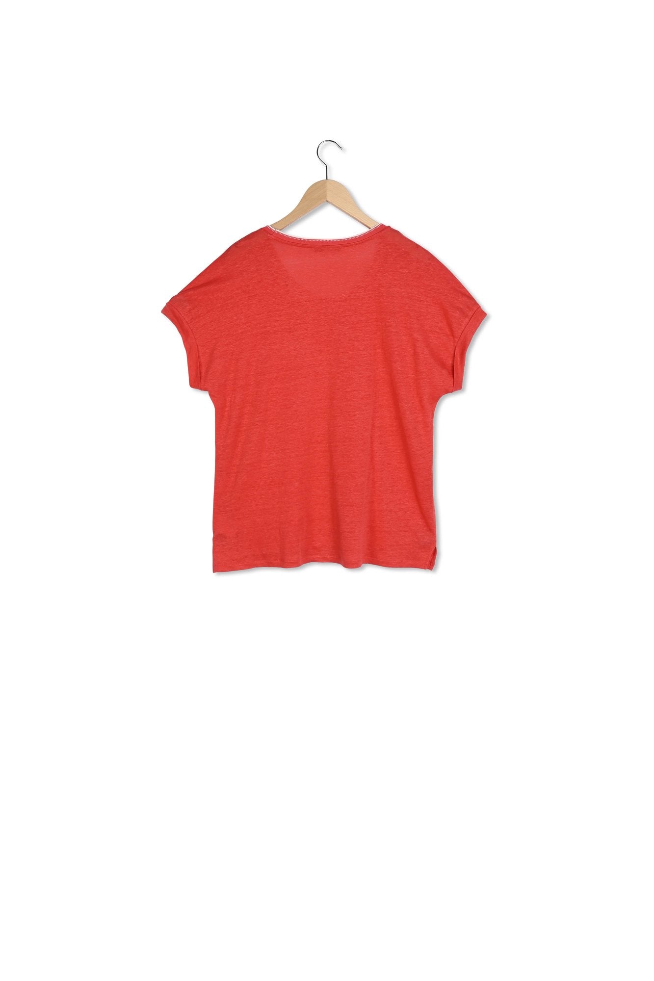 JEMMA - Tee-shirt oversize en lin Faume - seconde main