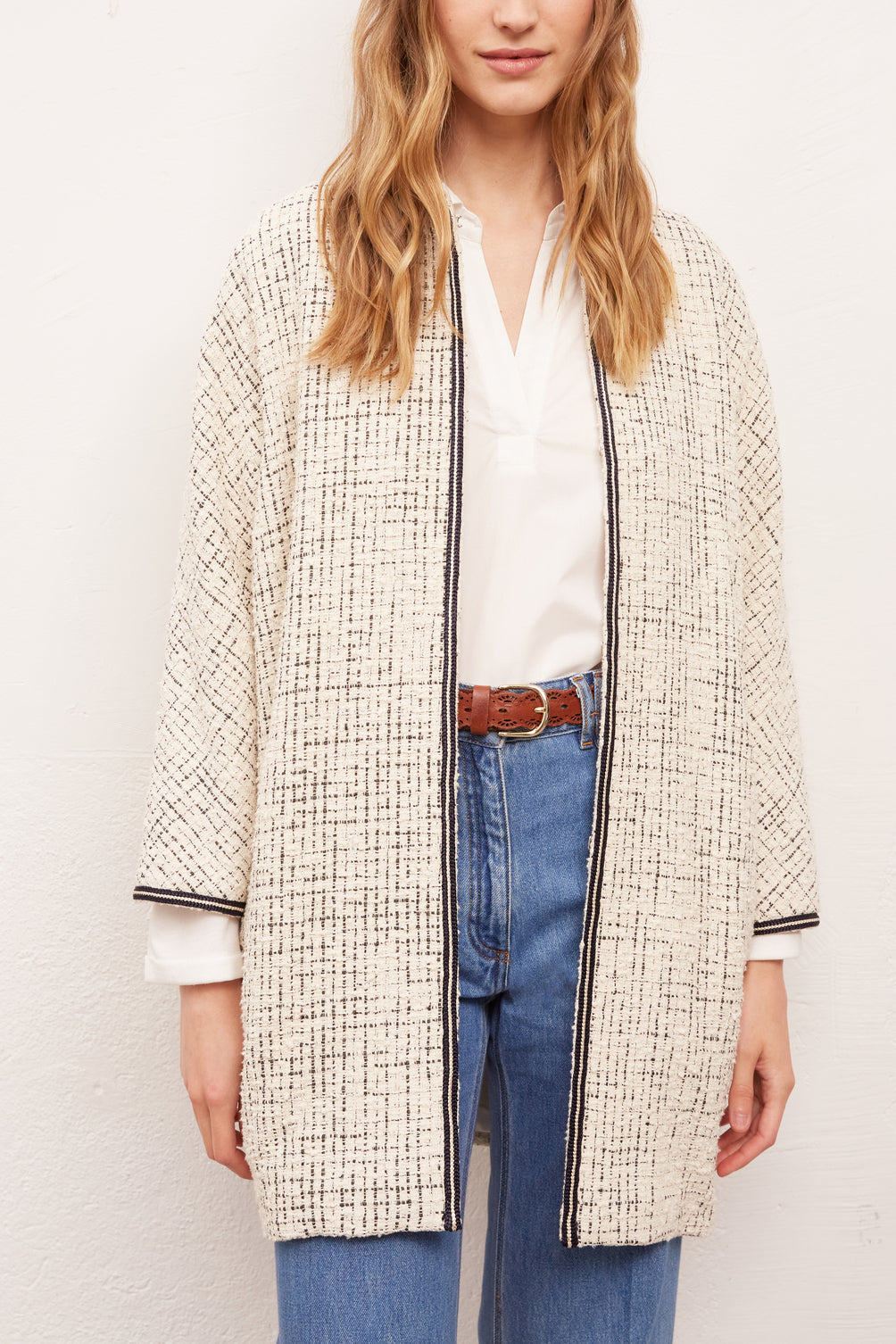 ROSSANNA - Manteau habillé en tweed Faume - seconde main