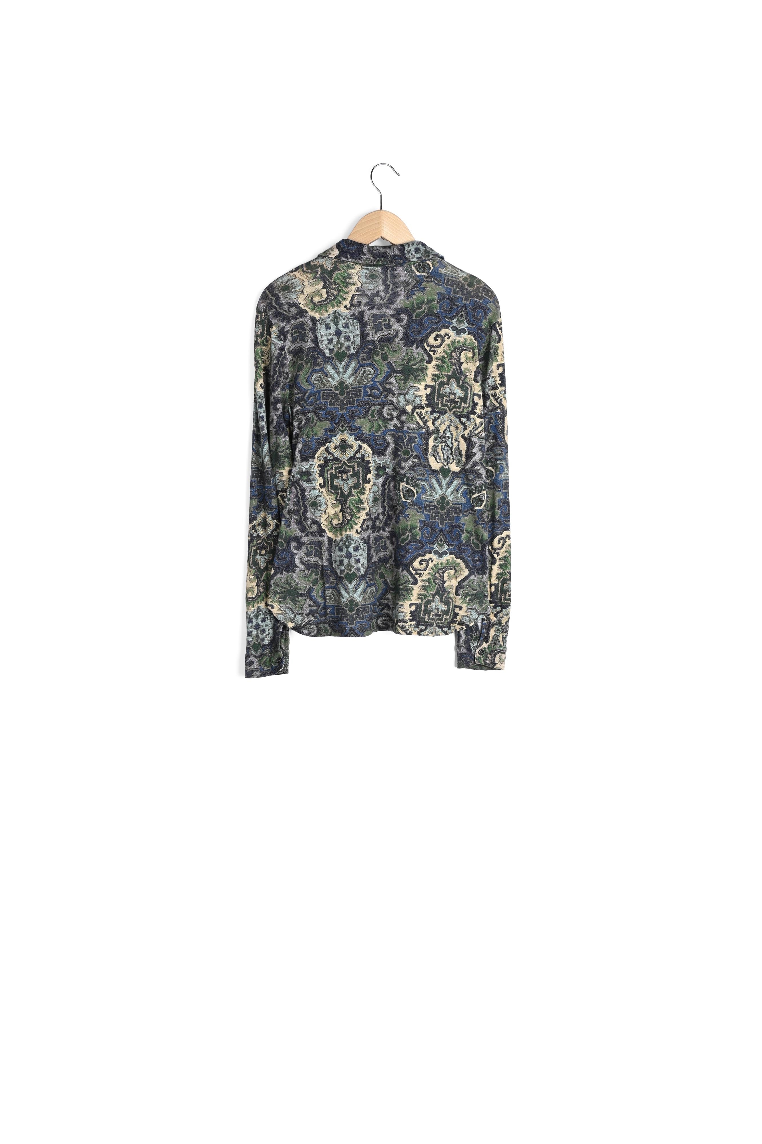 Chemise en jersey imprimé - AMELIA Faume - seconde main