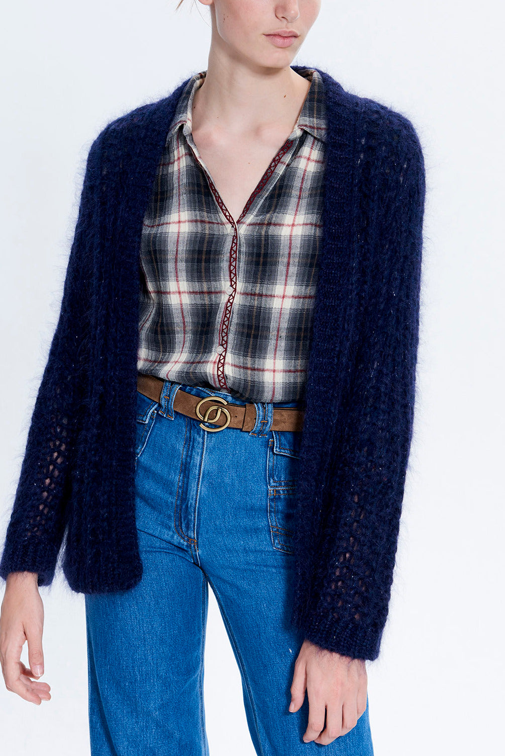 SYRINE - Gilet oversize Faume - seconde main