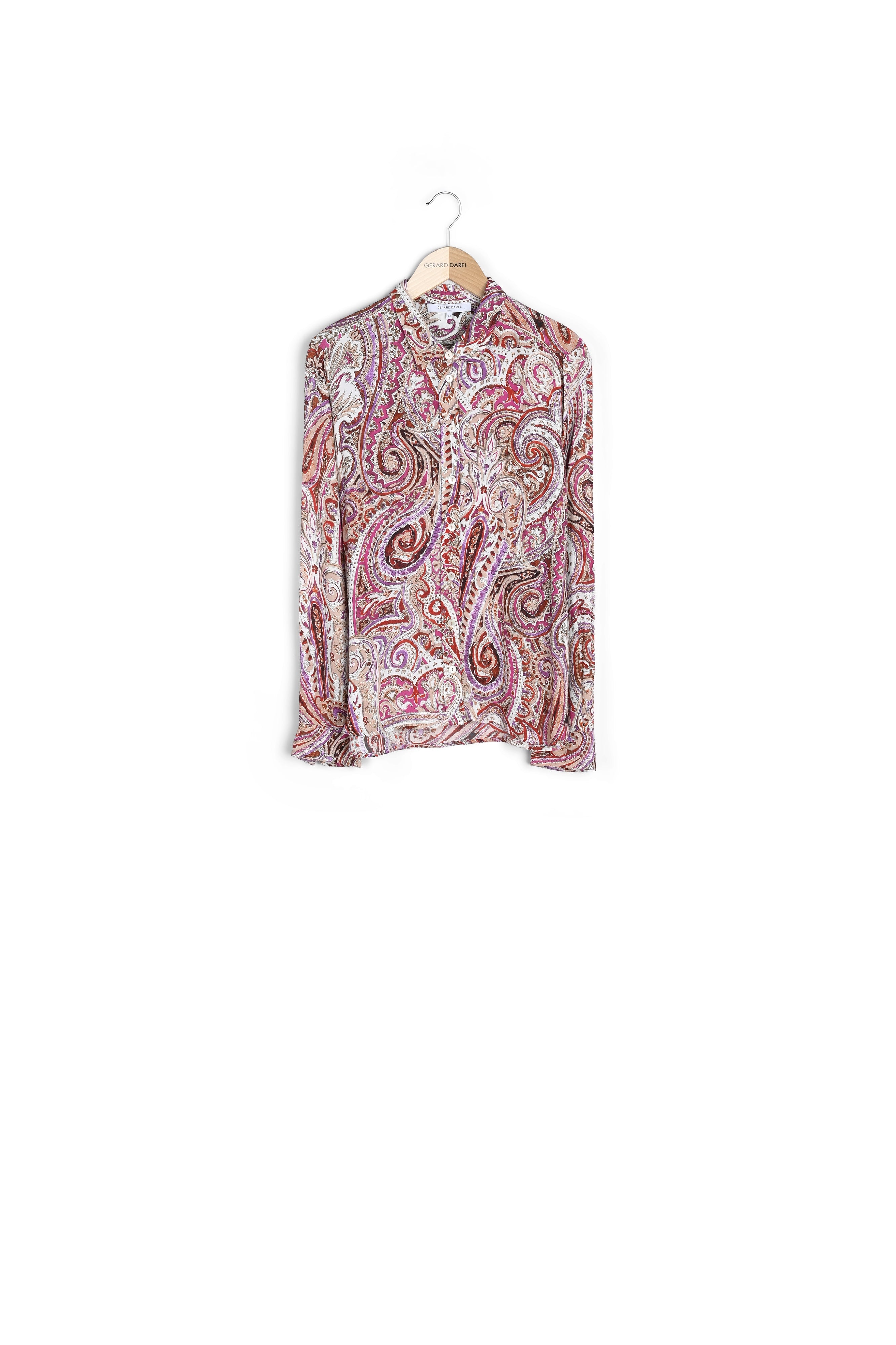 Chemise fluide à imprimé cachemire - CONSTANT Faume - seconde main