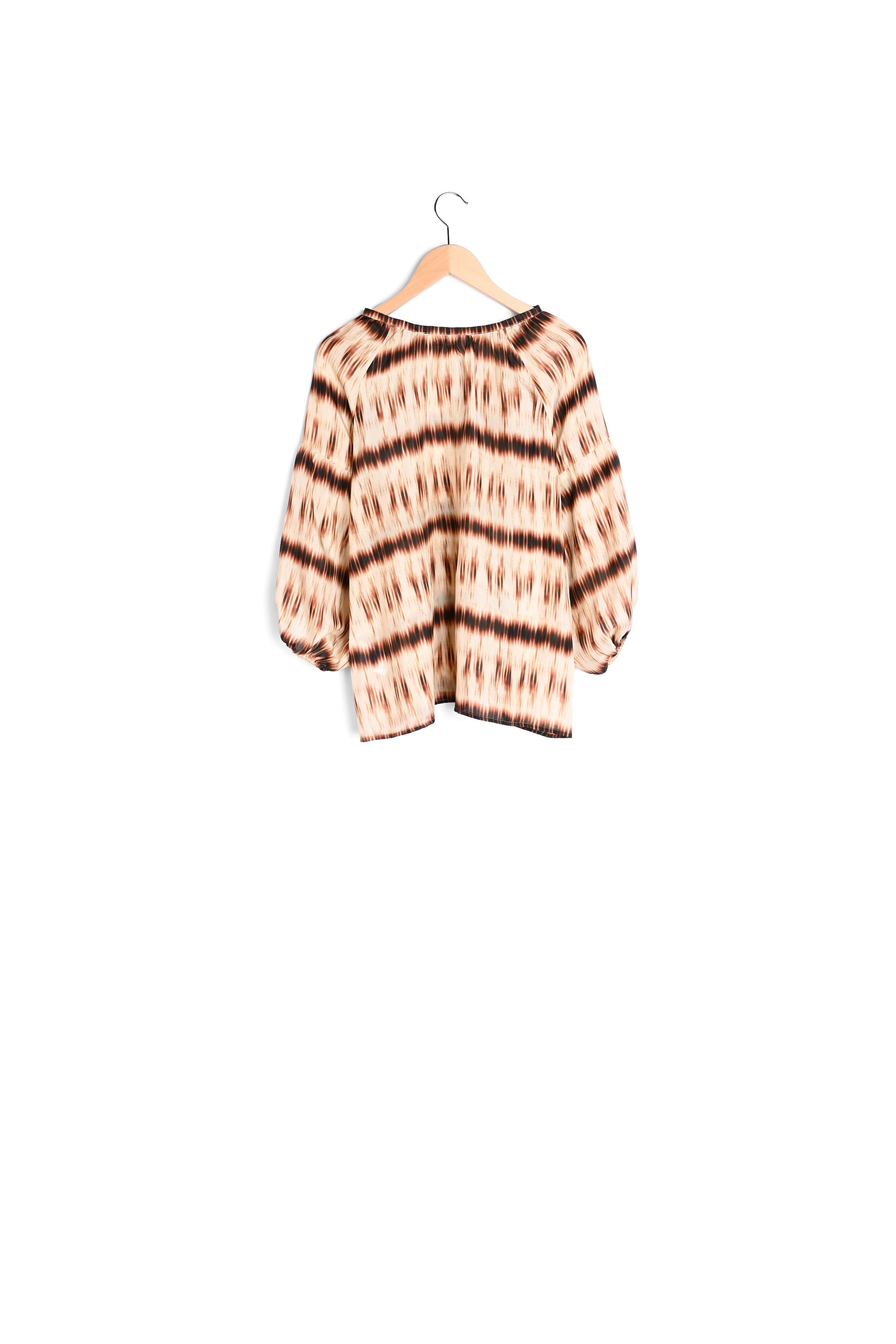 Blouse en soie imprimée - ESTHER Faume - seconde main