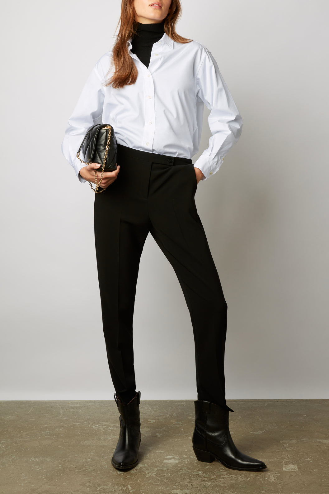 Pantalon droit 7/8 - EDGARD Faume - seconde main