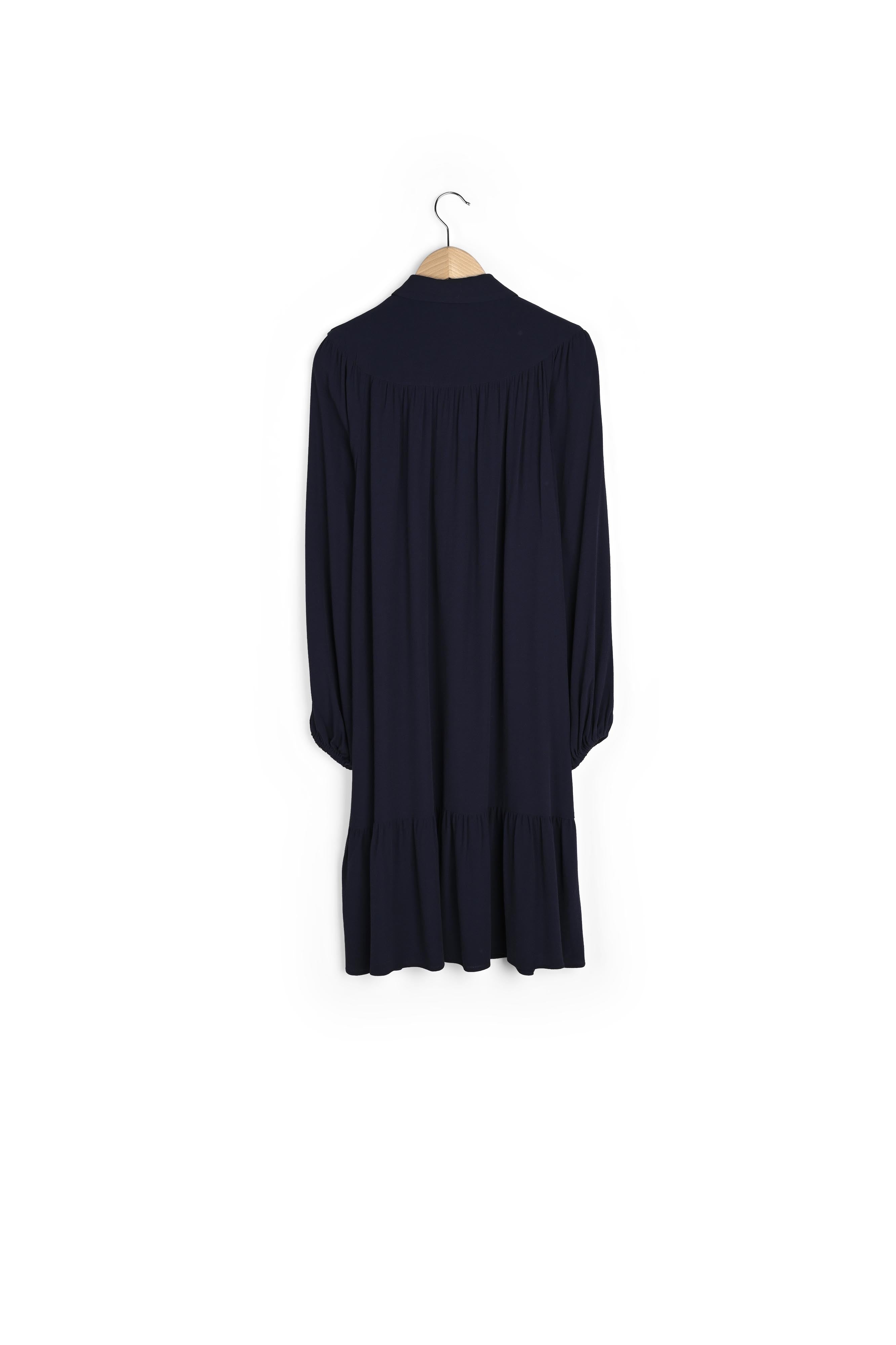Robe large en crêpe hiver - JAHLYA Faume - seconde main