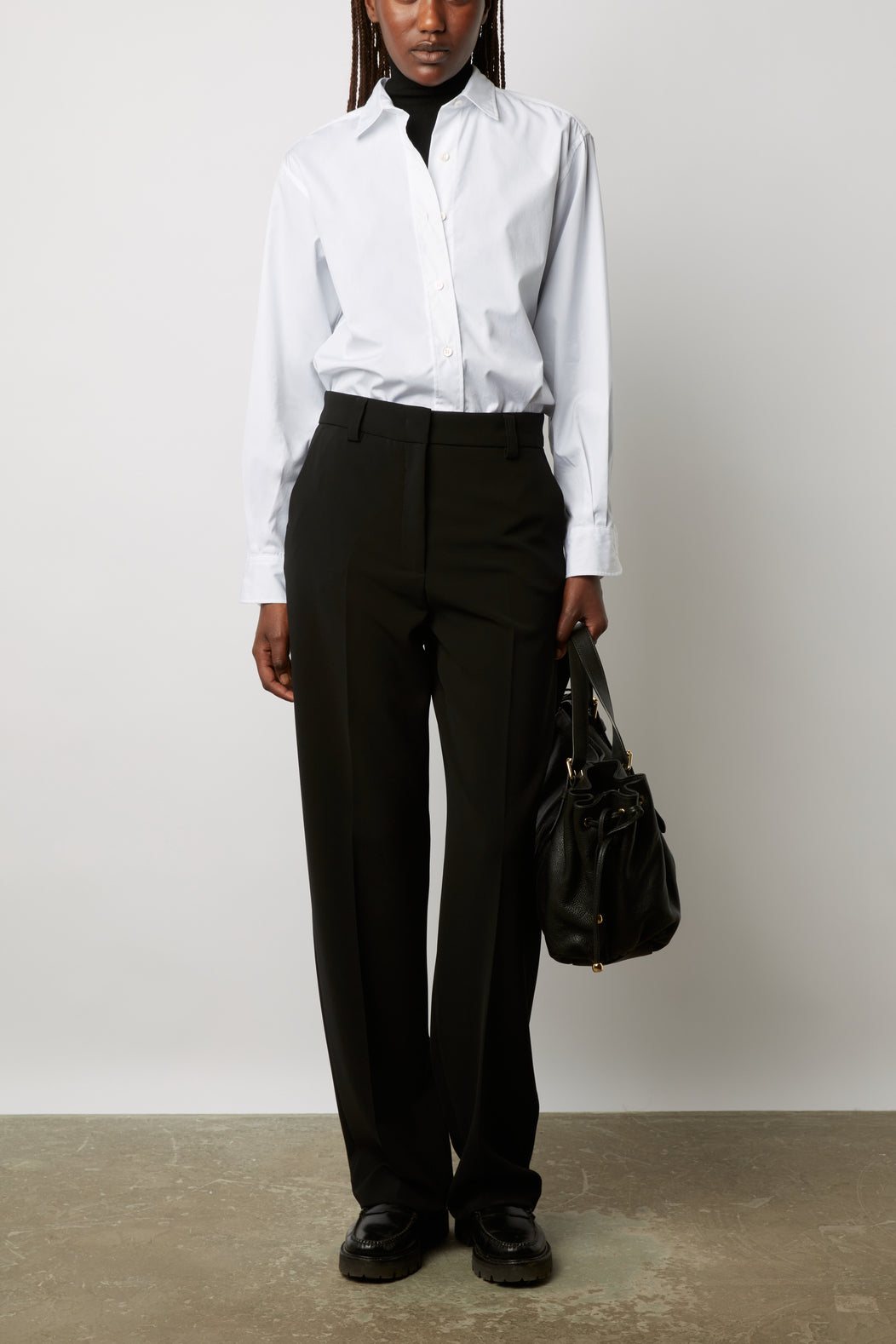 Pantalon large uni - EDWIDGE Faume - seconde main