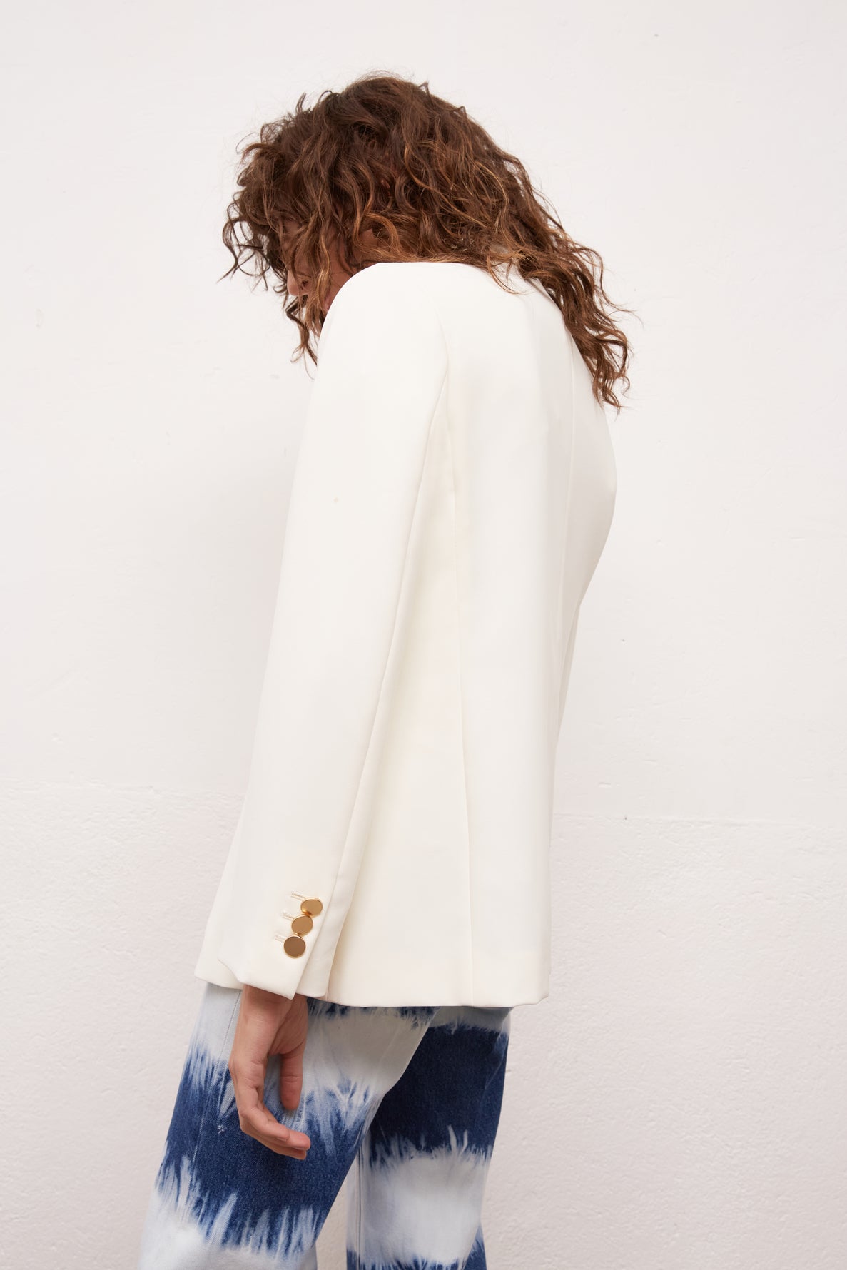 ALESSA - Veste de tailleur en crêpe Faume - seconde main