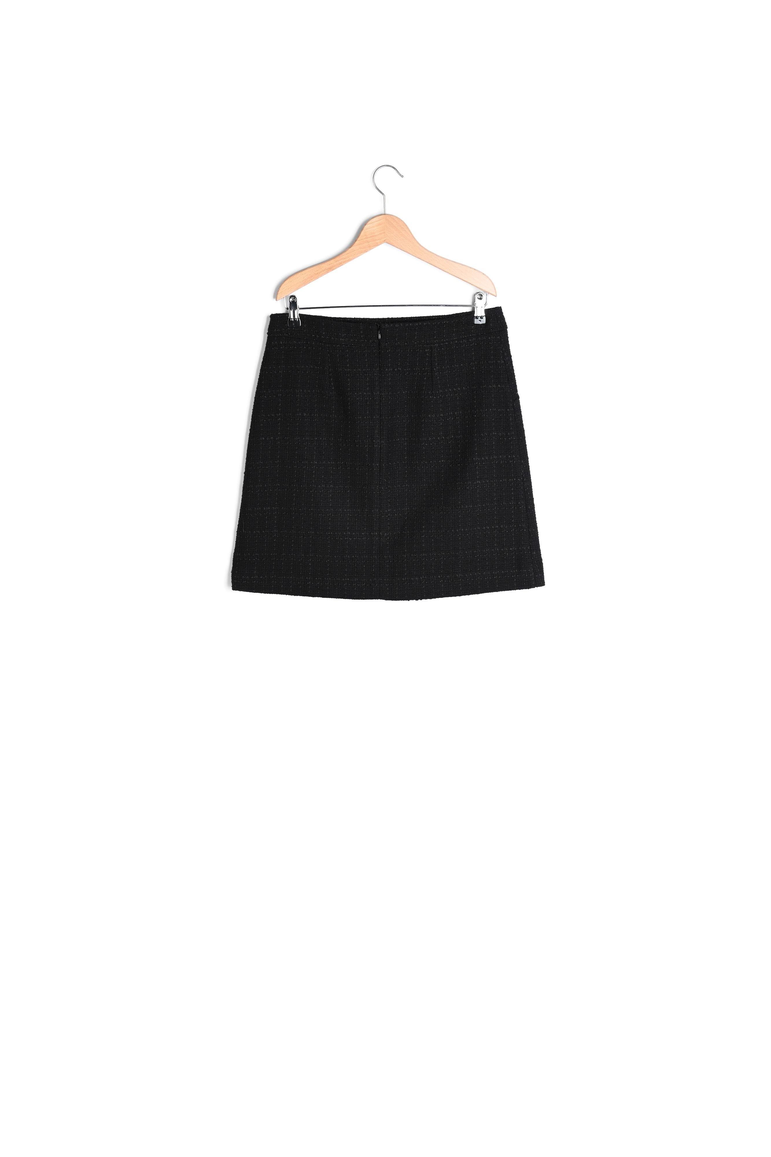 Jupe en tweed effet portefeuille - BAIA Faume - seconde main