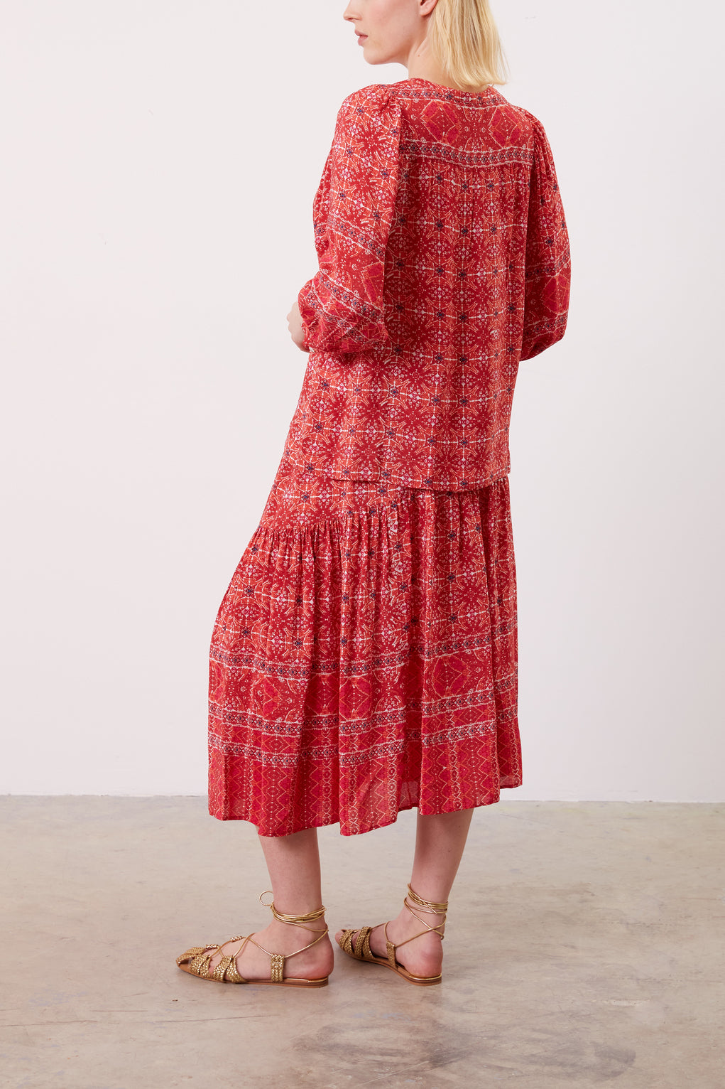 Blouse ethnique - COLETTE Faume - seconde main