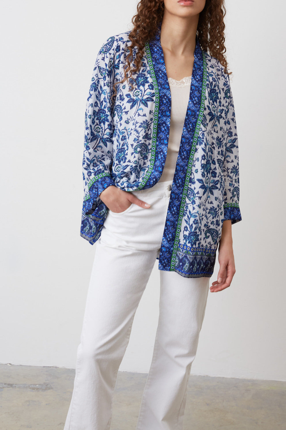 Kimono à fleurs - NALINE Faume - seconde main