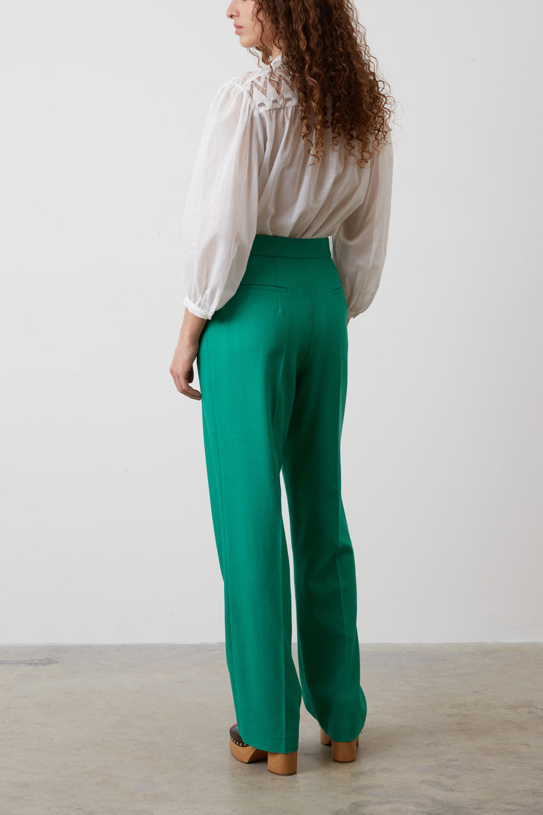 Pantalon de tailleur - ELHORA Faume - seconde main