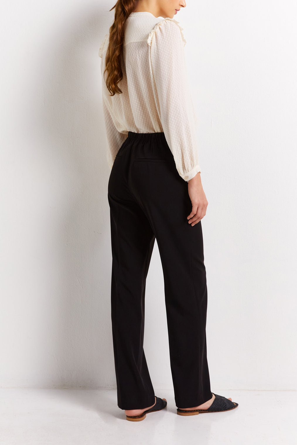 Pantalon droit noir - JOSIE Faume - seconde main