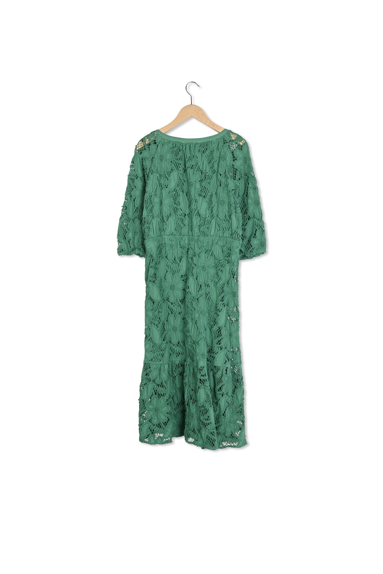 Robe midi en broderies - ELEONIE Faume - seconde main