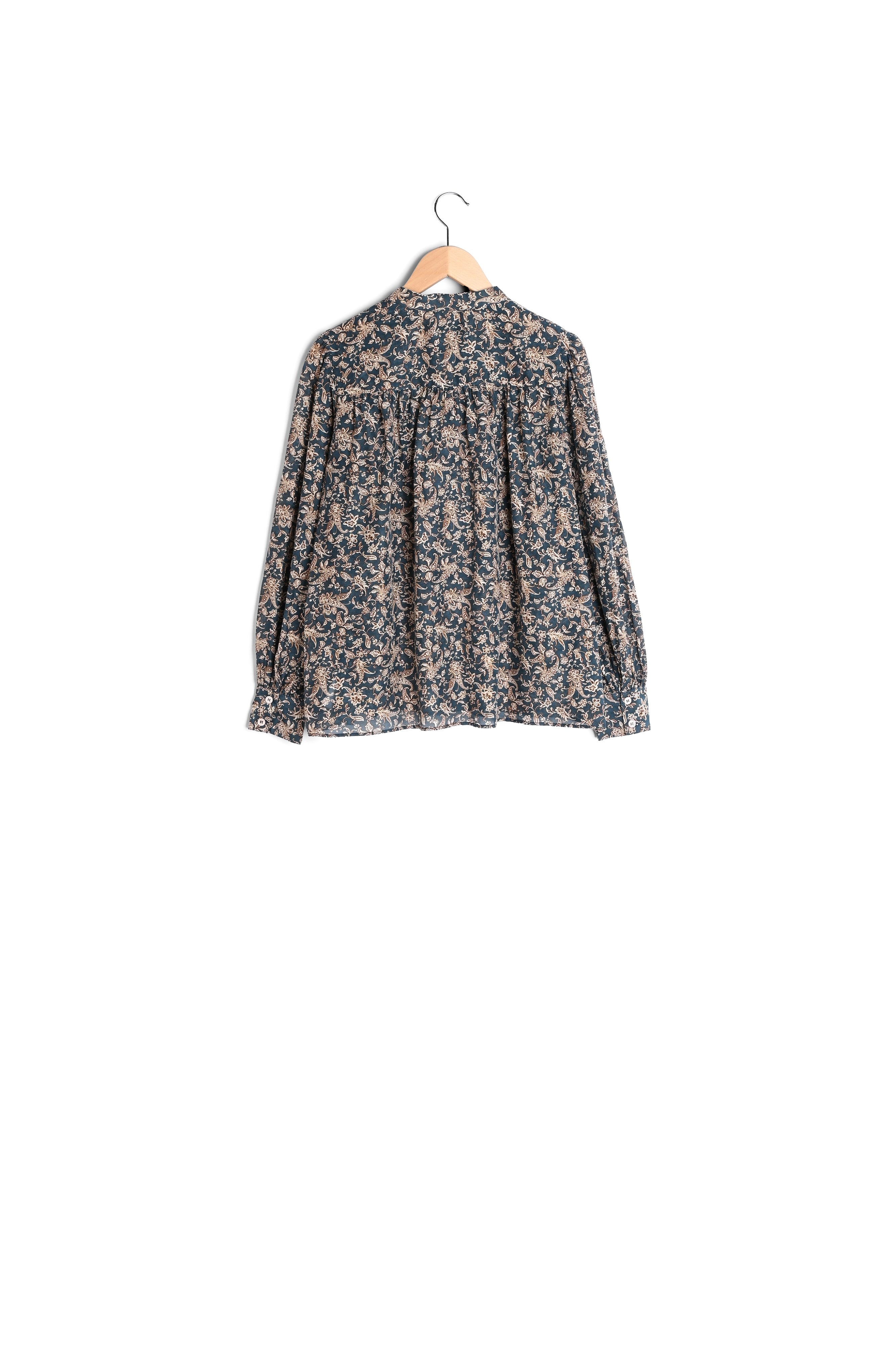 Chemise ample en voile de coton - CALLIE Faume - seconde main