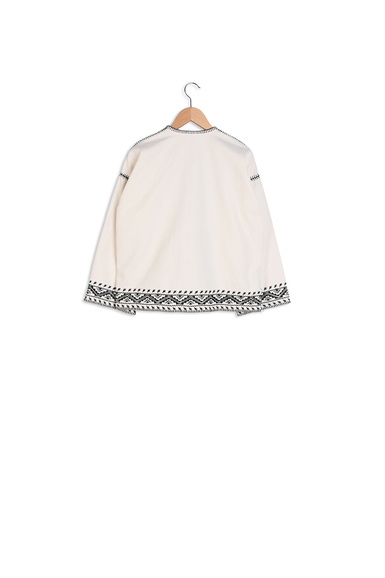 Veste en coton brodé - BEVERLY Faume - seconde main