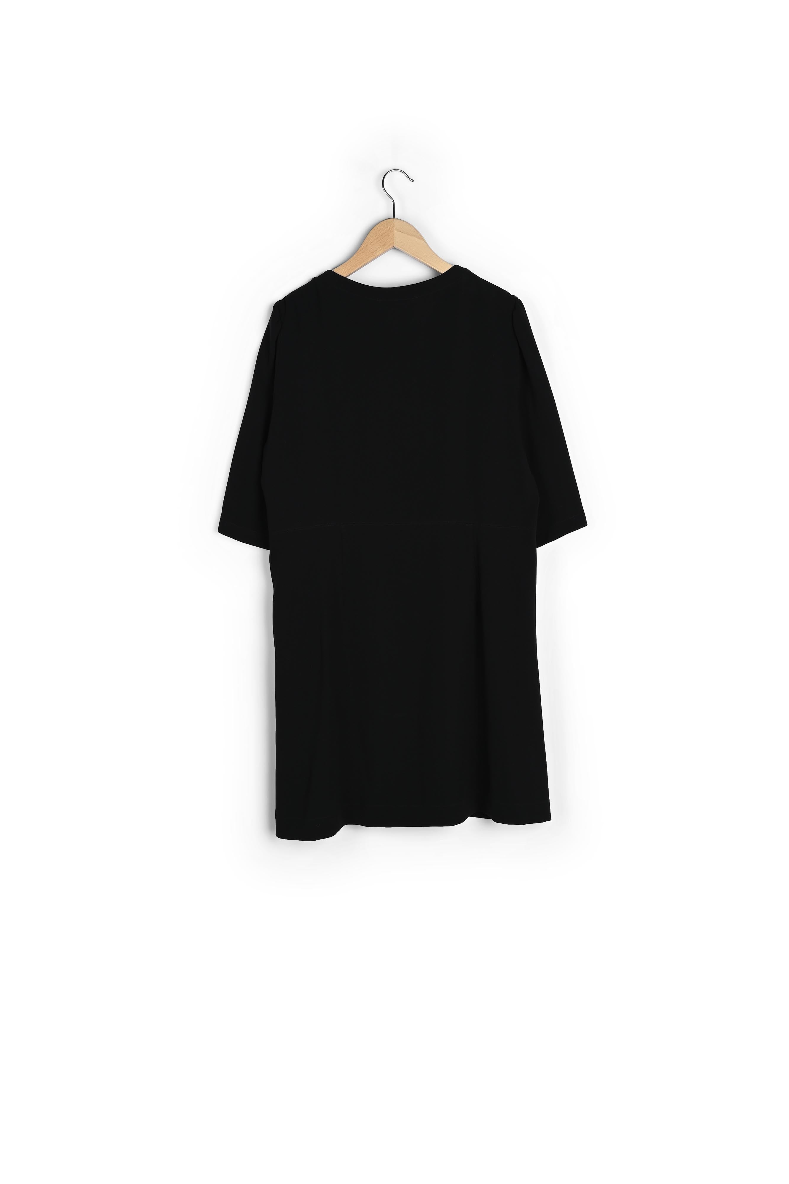 Robe courte unie à l'encolure zippée - JUNA Faume - seconde main