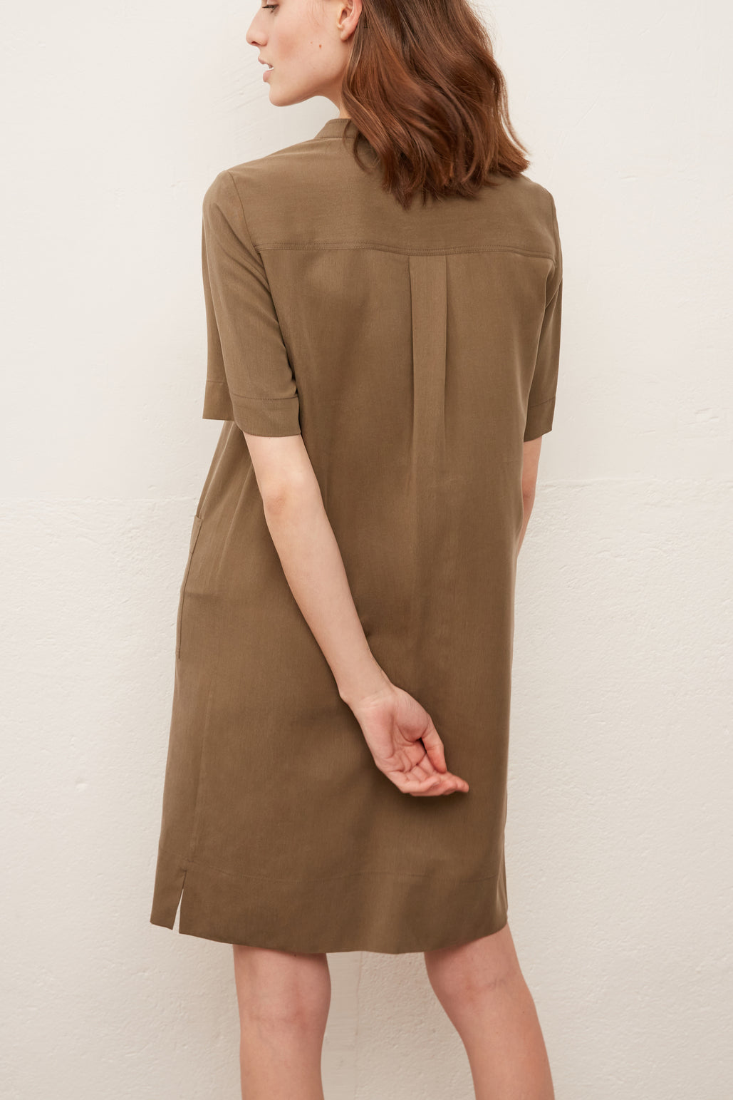 SIBILLE - Robe-chemise courte Faume - seconde main