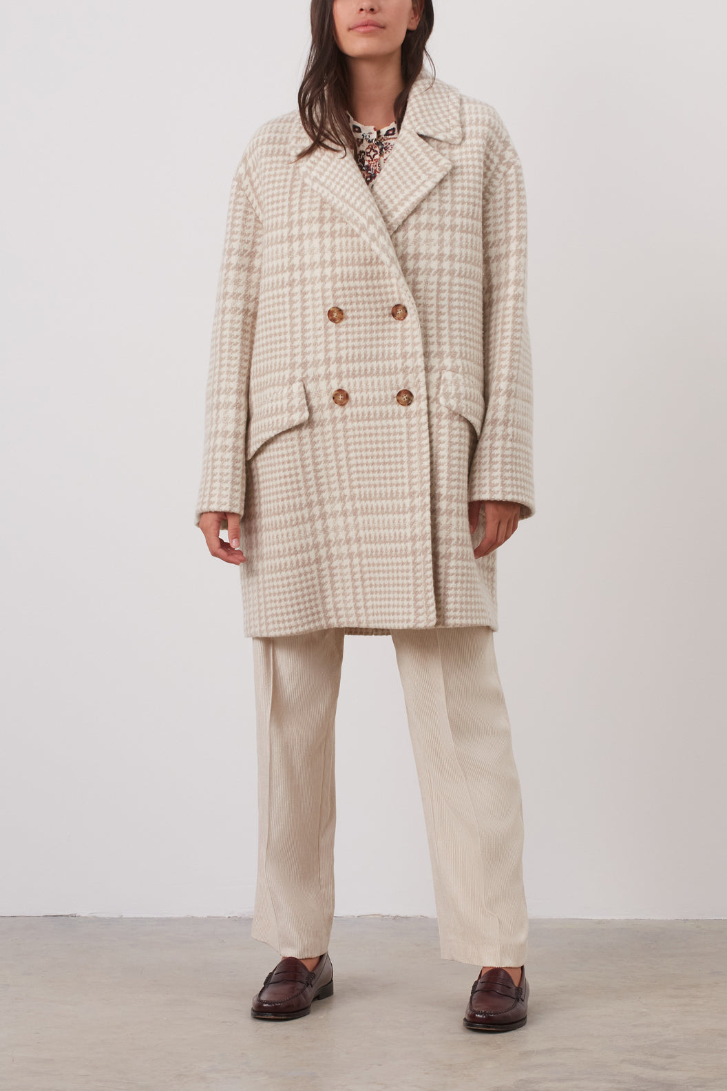 Manteau en laine maxi - SARAH Faume - seconde main