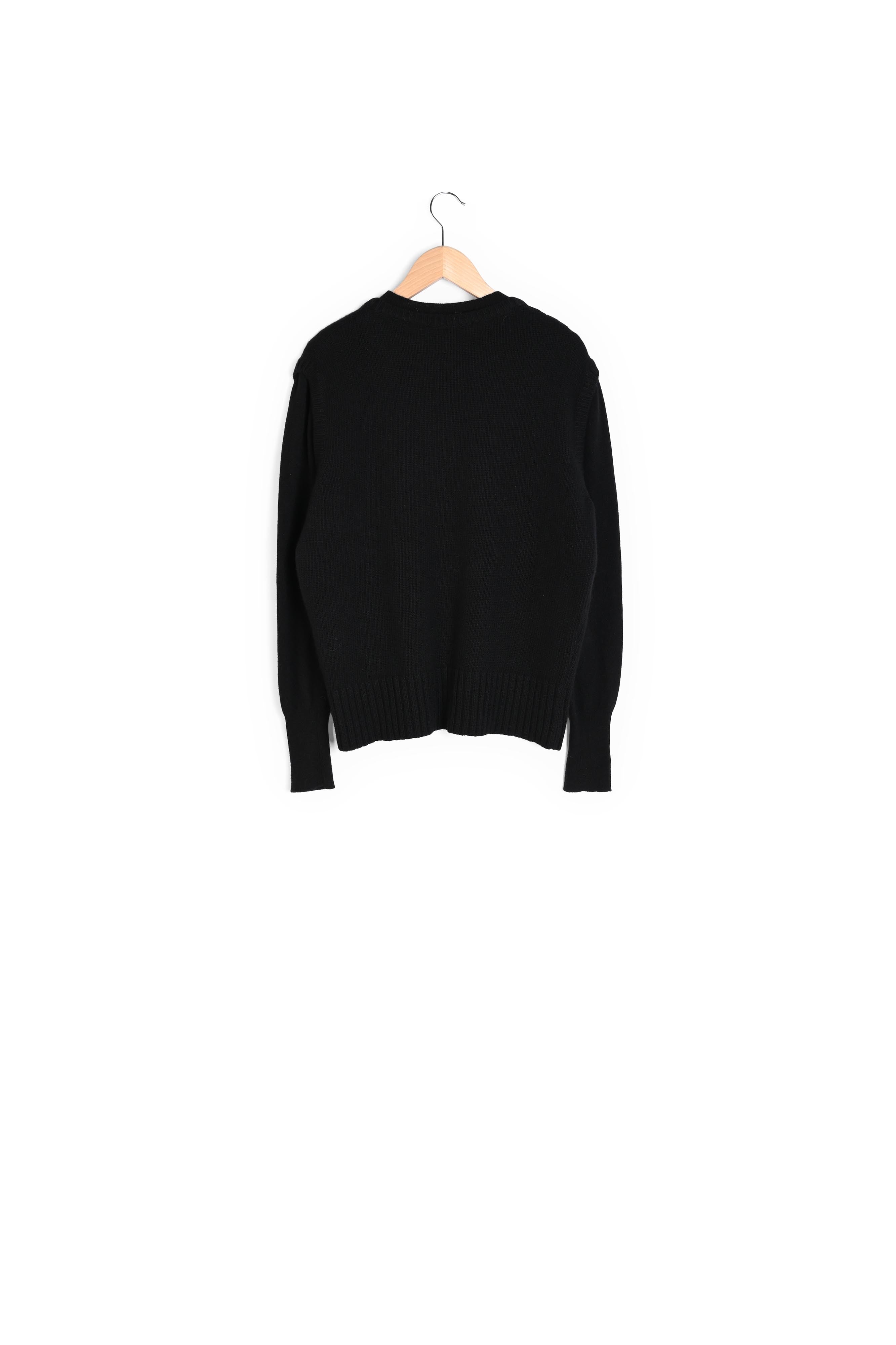 Pull trompe l'oeil en laine - LAURA Faume - seconde main