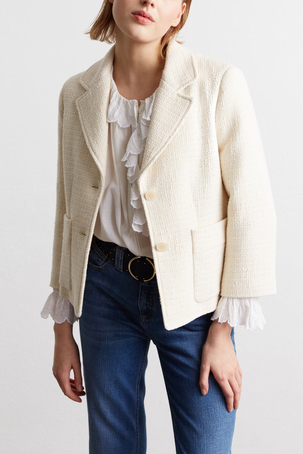 Veste en tweed - NINON Faume - seconde main