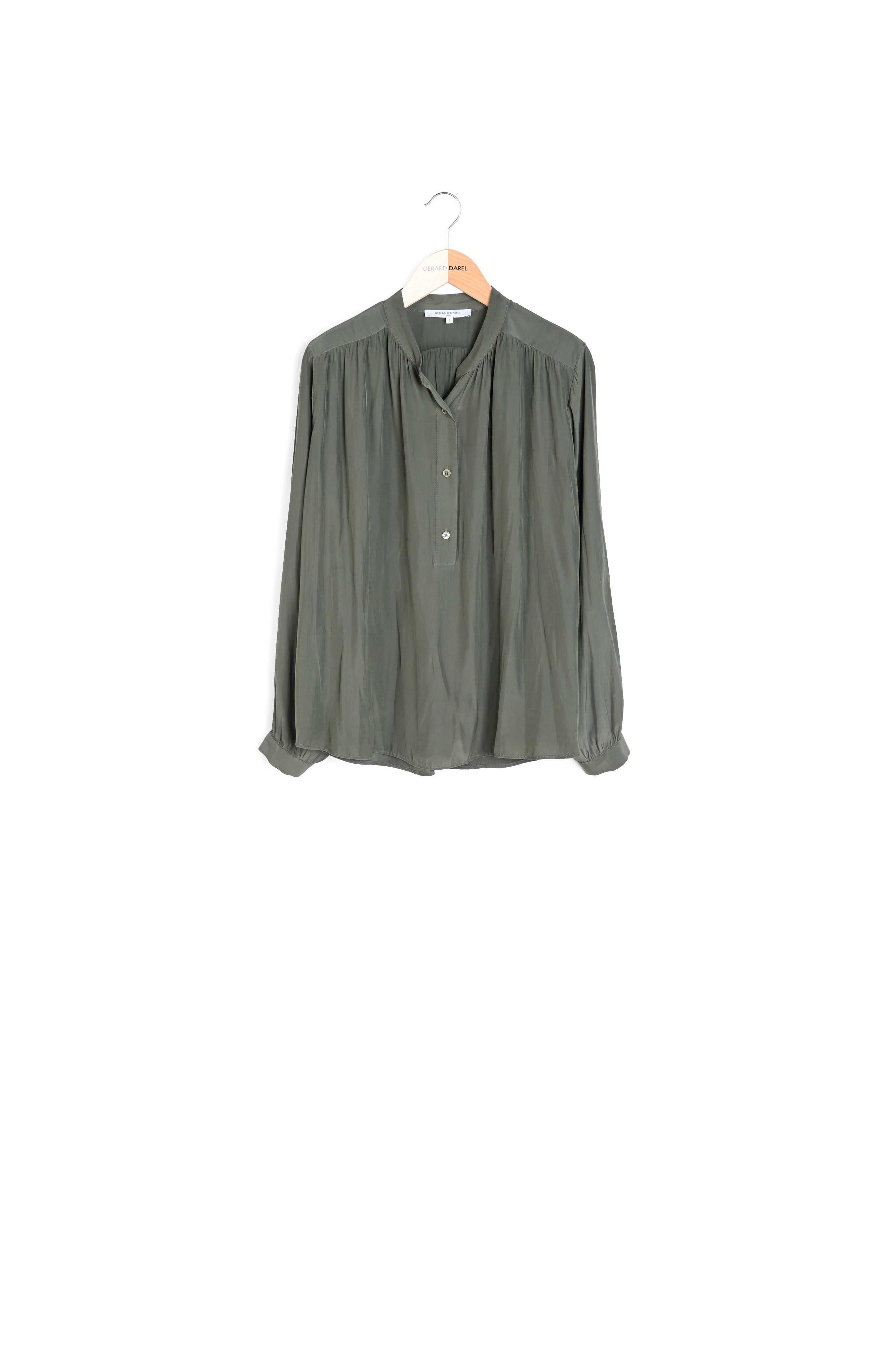 Blouse unie satinée - ALICE Faume - seconde main