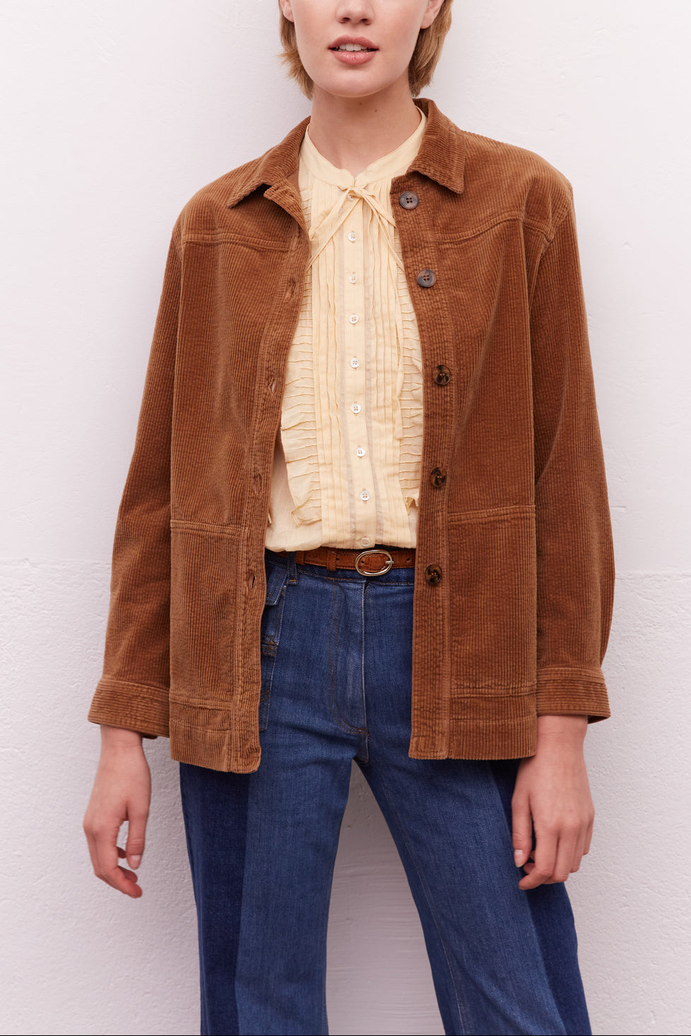 Veste en velours côtelé - NELLE Faume - seconde main