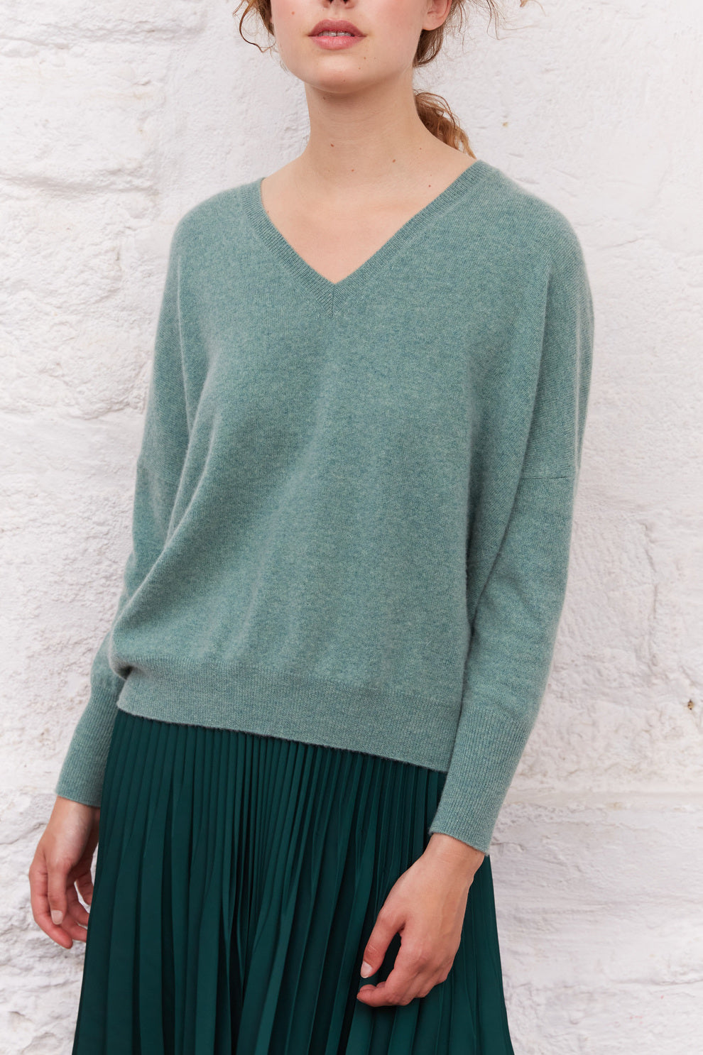 Pull V en cachemire - LINA Faume - seconde main