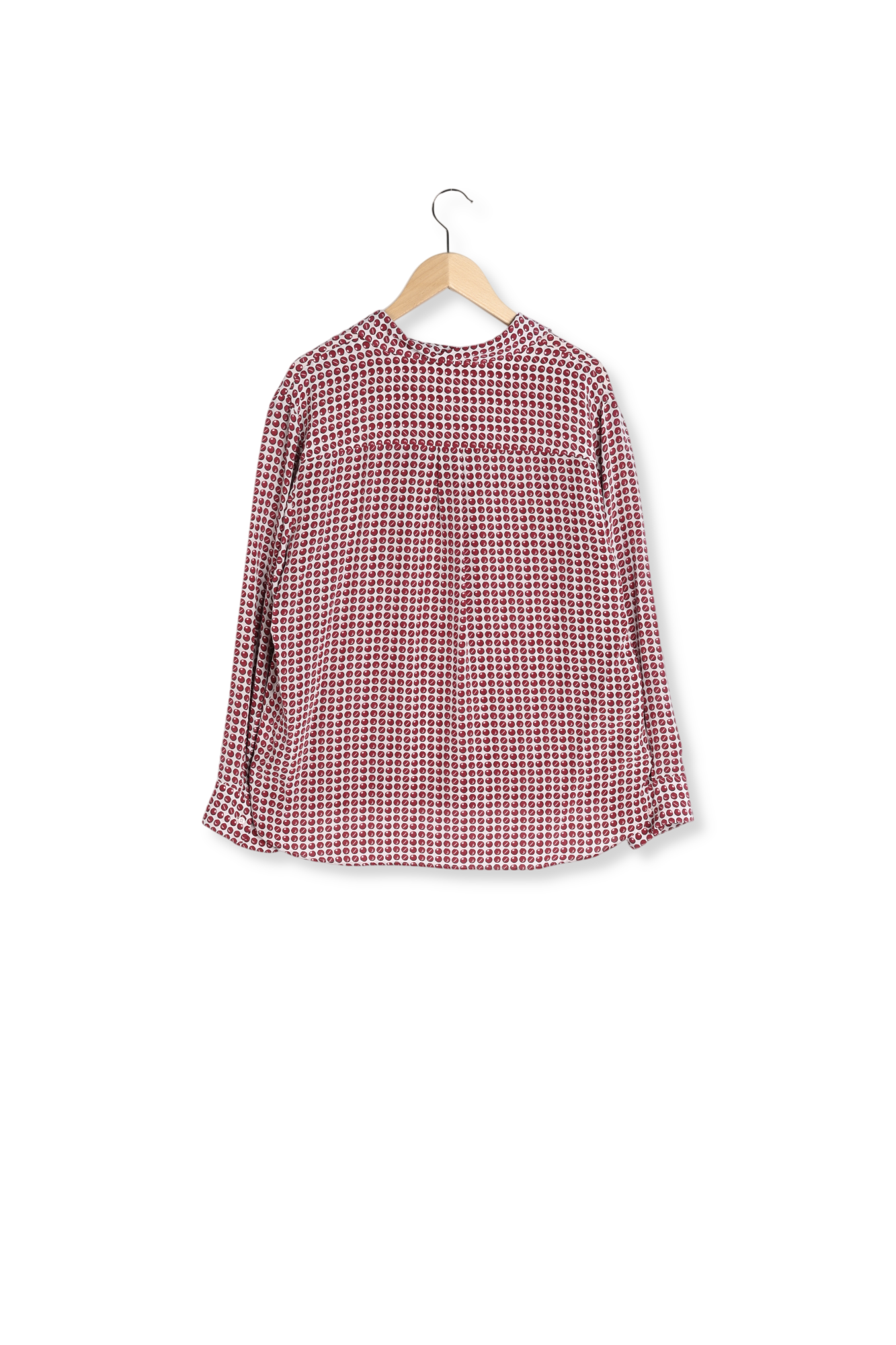 MARLA - Chemise en soie à pois Faume - seconde main