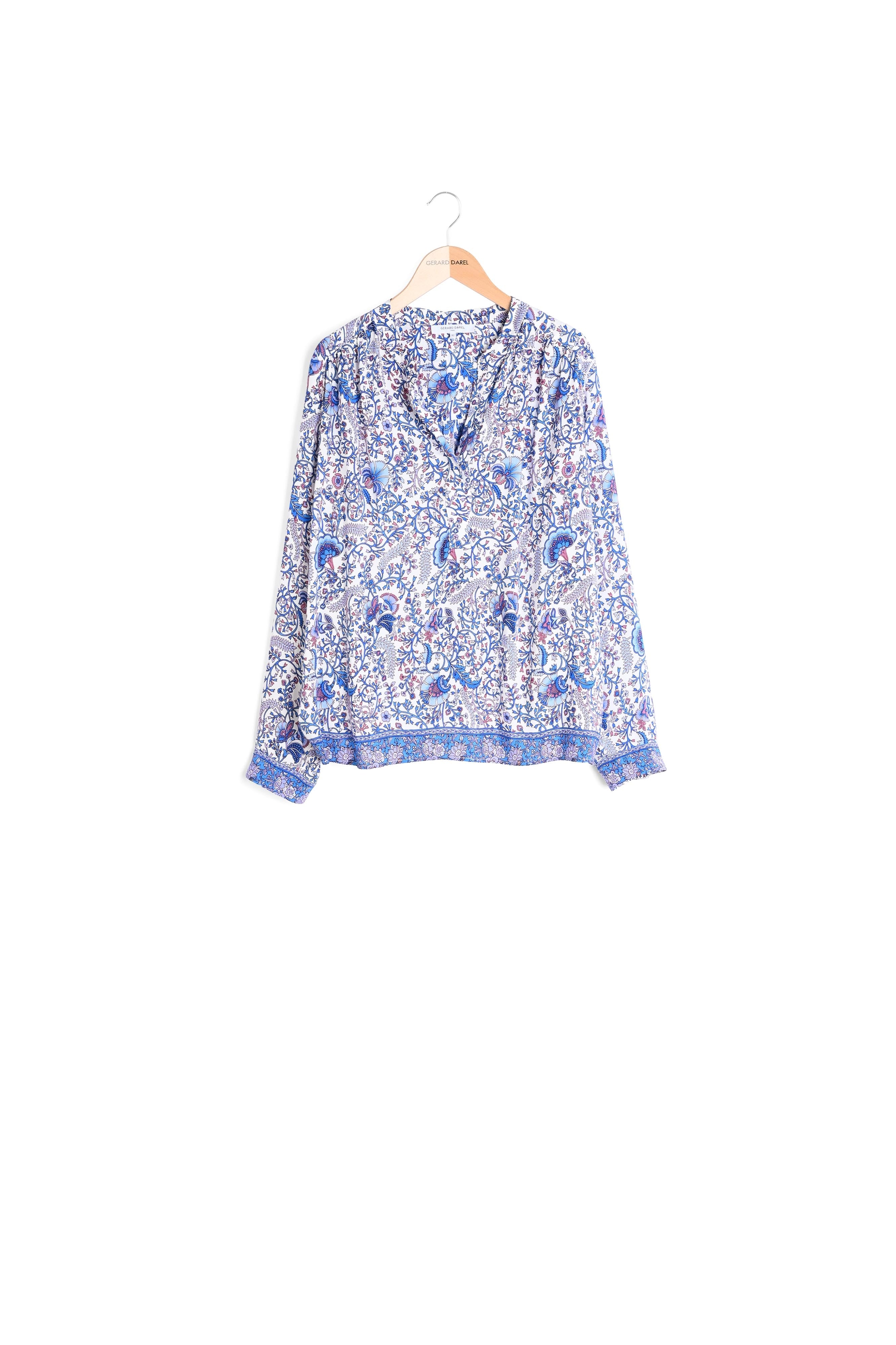 NAMA - Blouse fluide imprimée Faume - seconde main