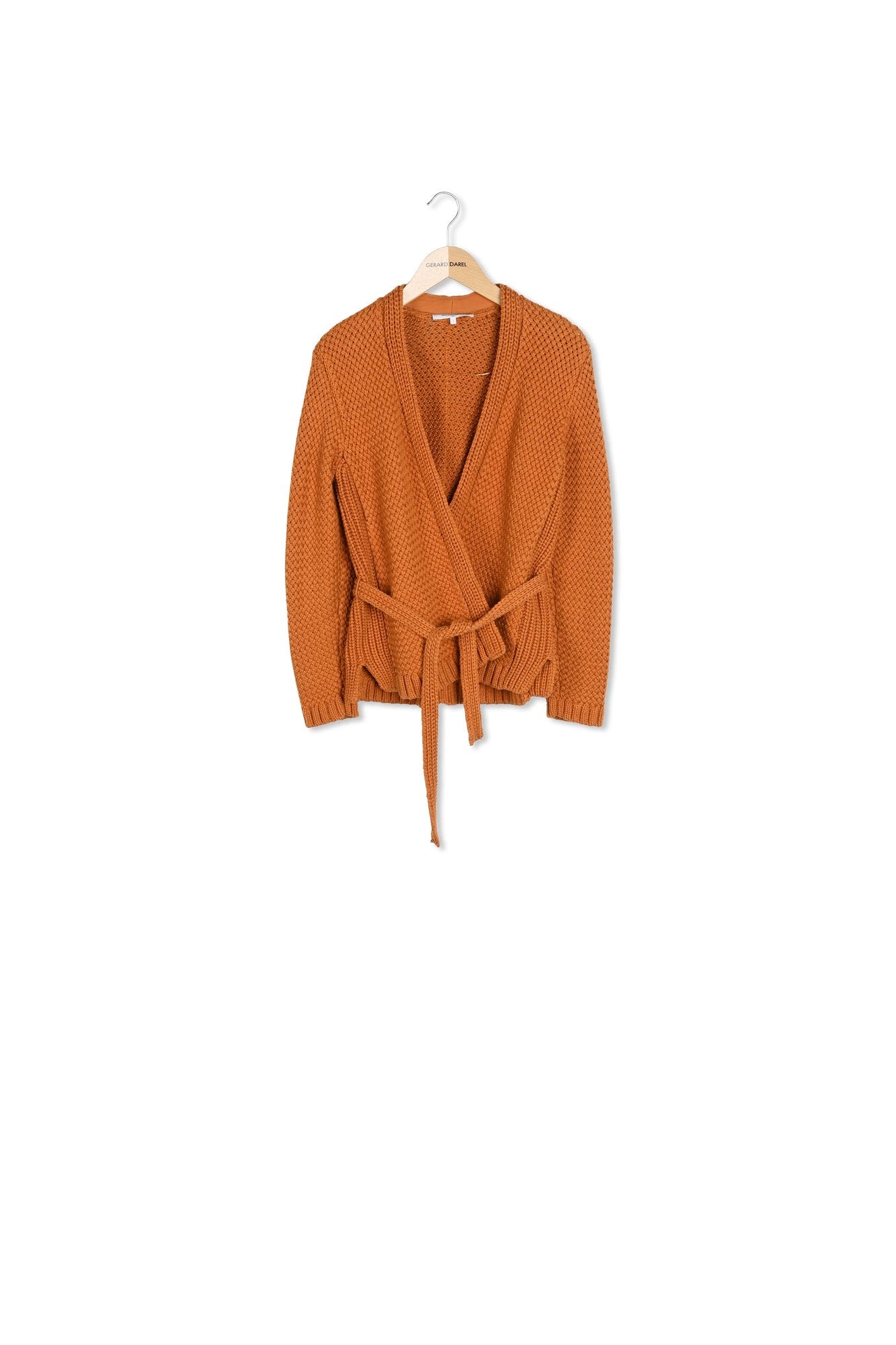 Polo en laine fine camel - JENNY Faume - seconde main