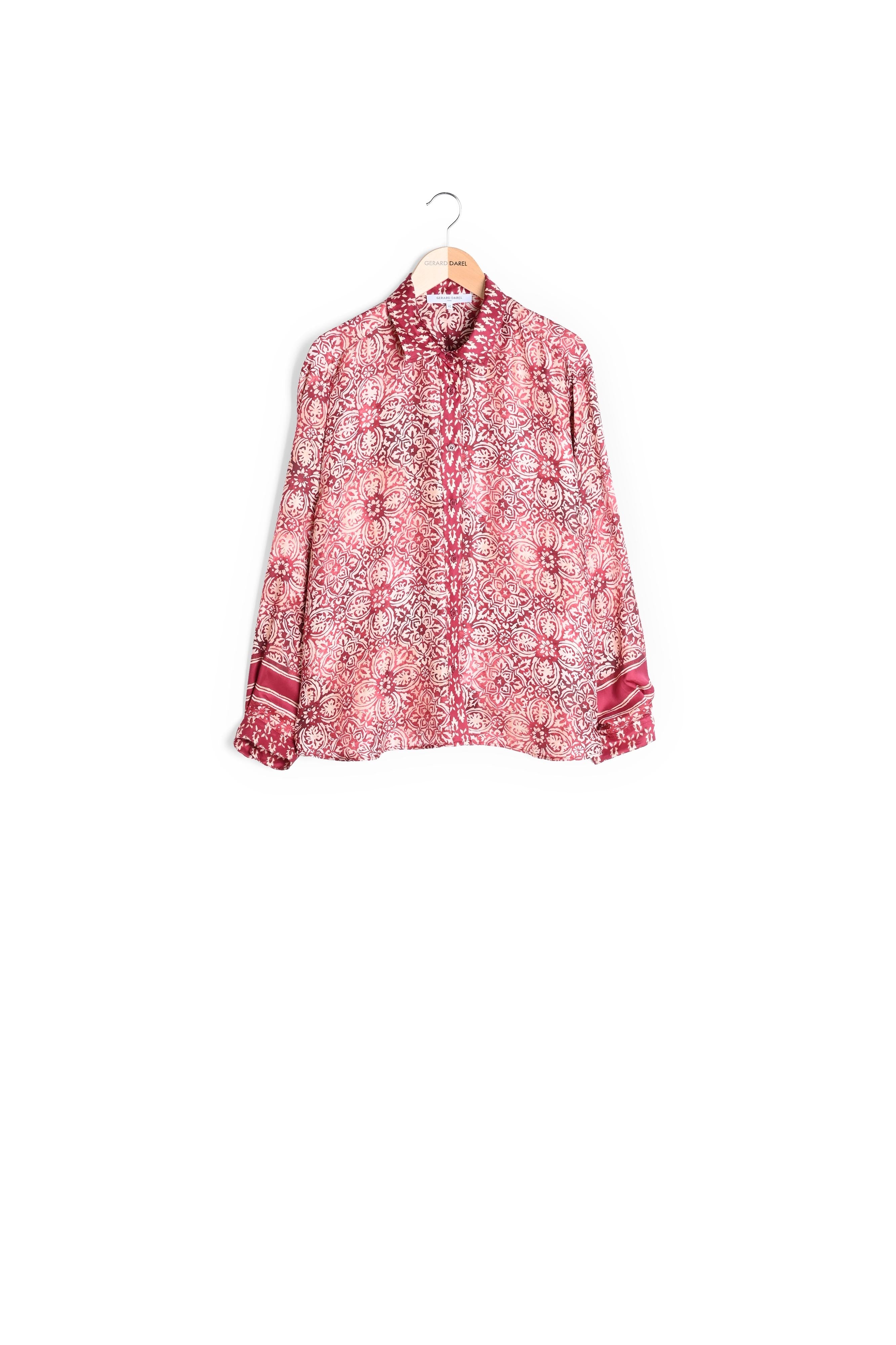 Chemise imprimée en soie - ATHENA Faume - seconde main