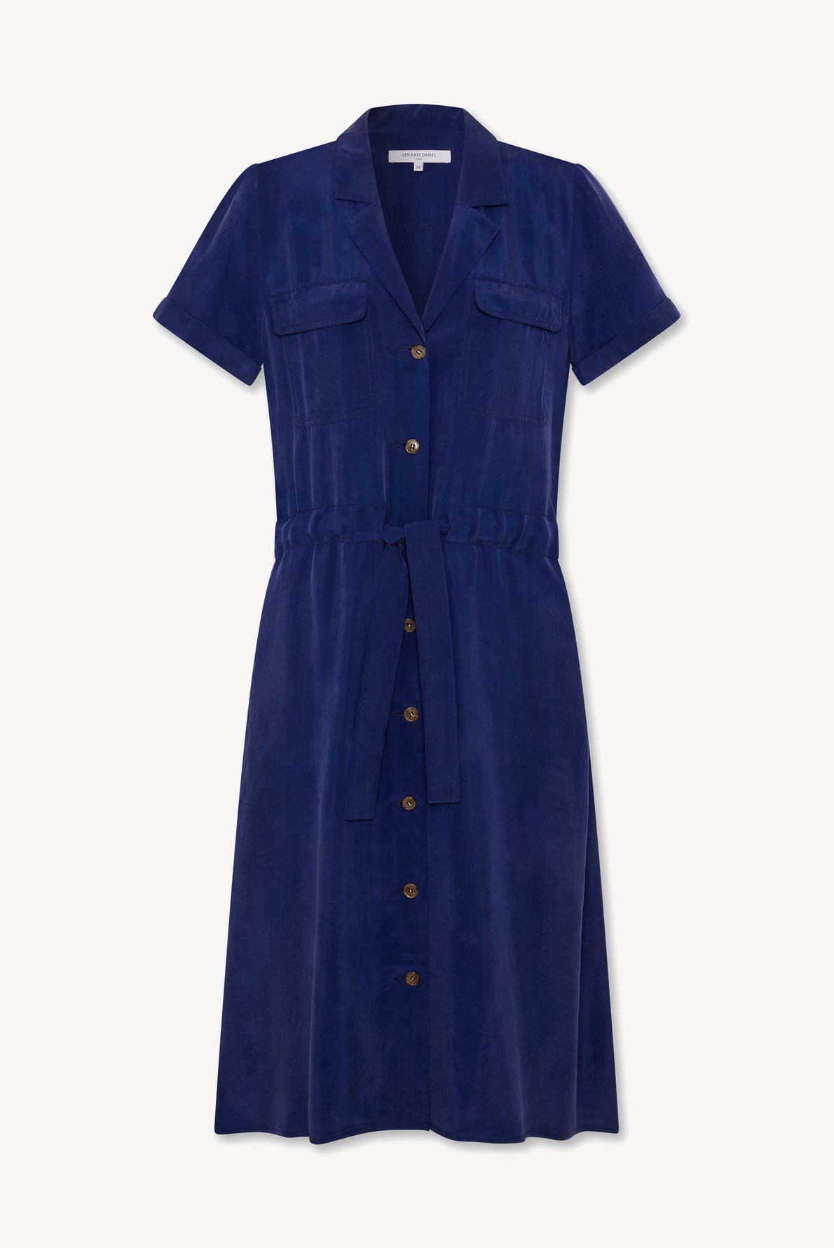 Robe chemise à manches courtes - JUSTINE Faume - seconde main