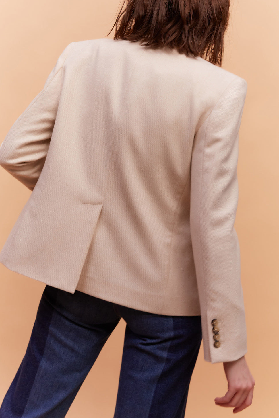 Veste de tailleur en laine mélangée - NALY Faume - seconde main