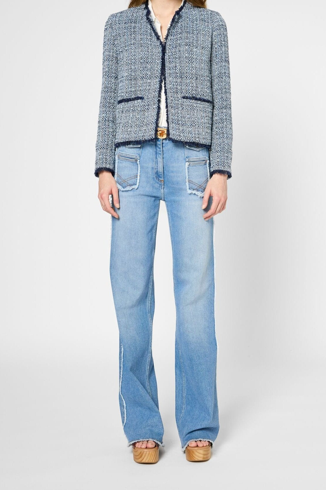 Veste en tweed - ROMELINE Faume - seconde main