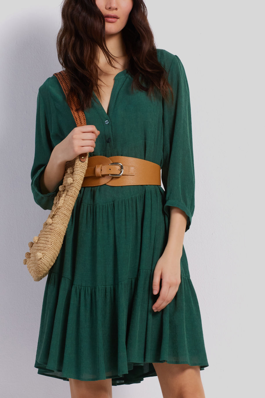 Robe fluide à étages - JACOB Faume - seconde main