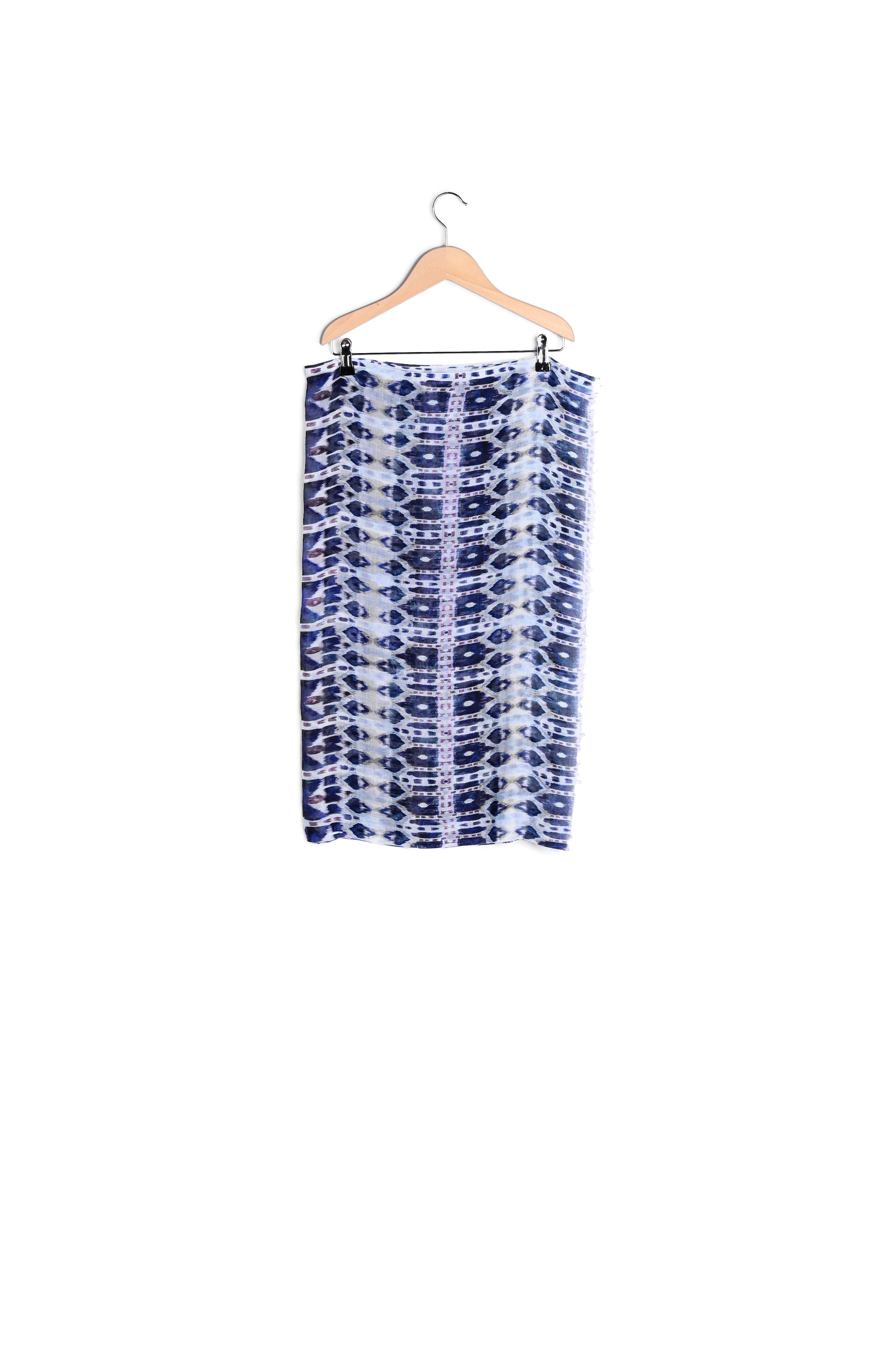 Foulard imprimé ethnique - GANIA Faume - seconde main