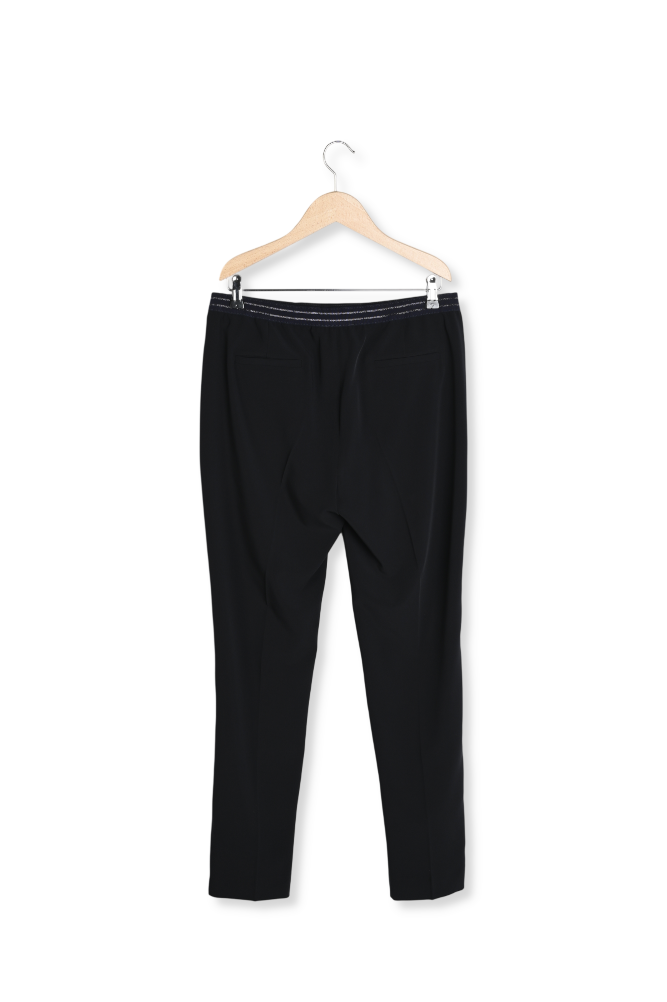 Pantalon de tailleur 7/8 en crêpe Faume - seconde main