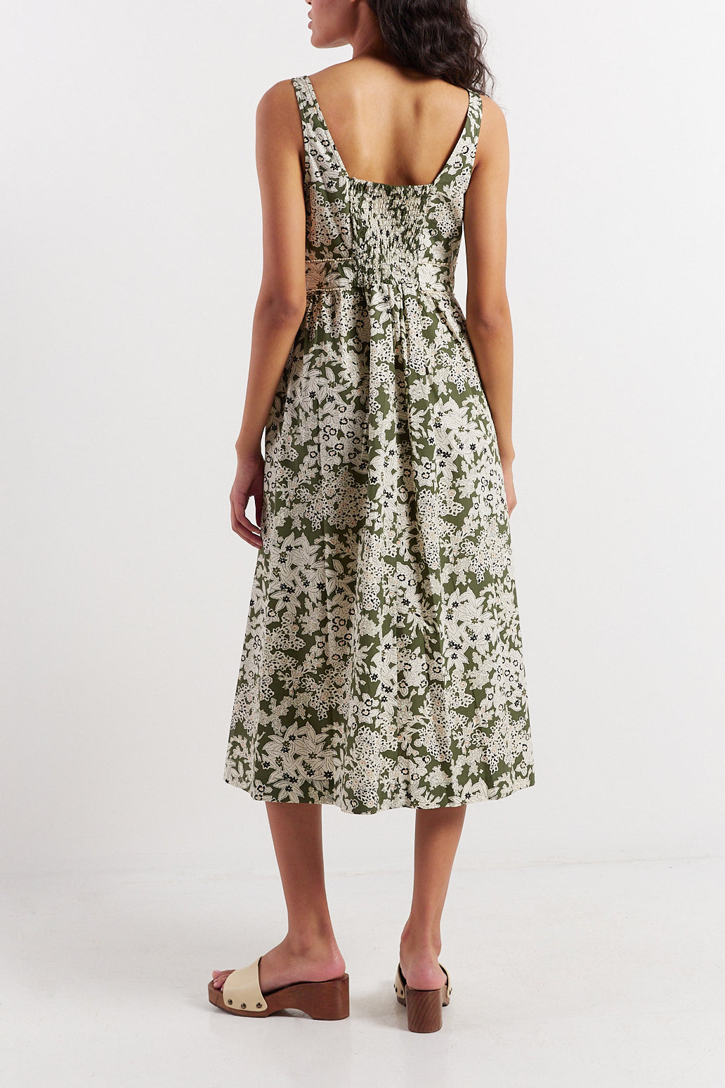 Robe fleurie à bretelles - JULIETTE Faume - seconde main