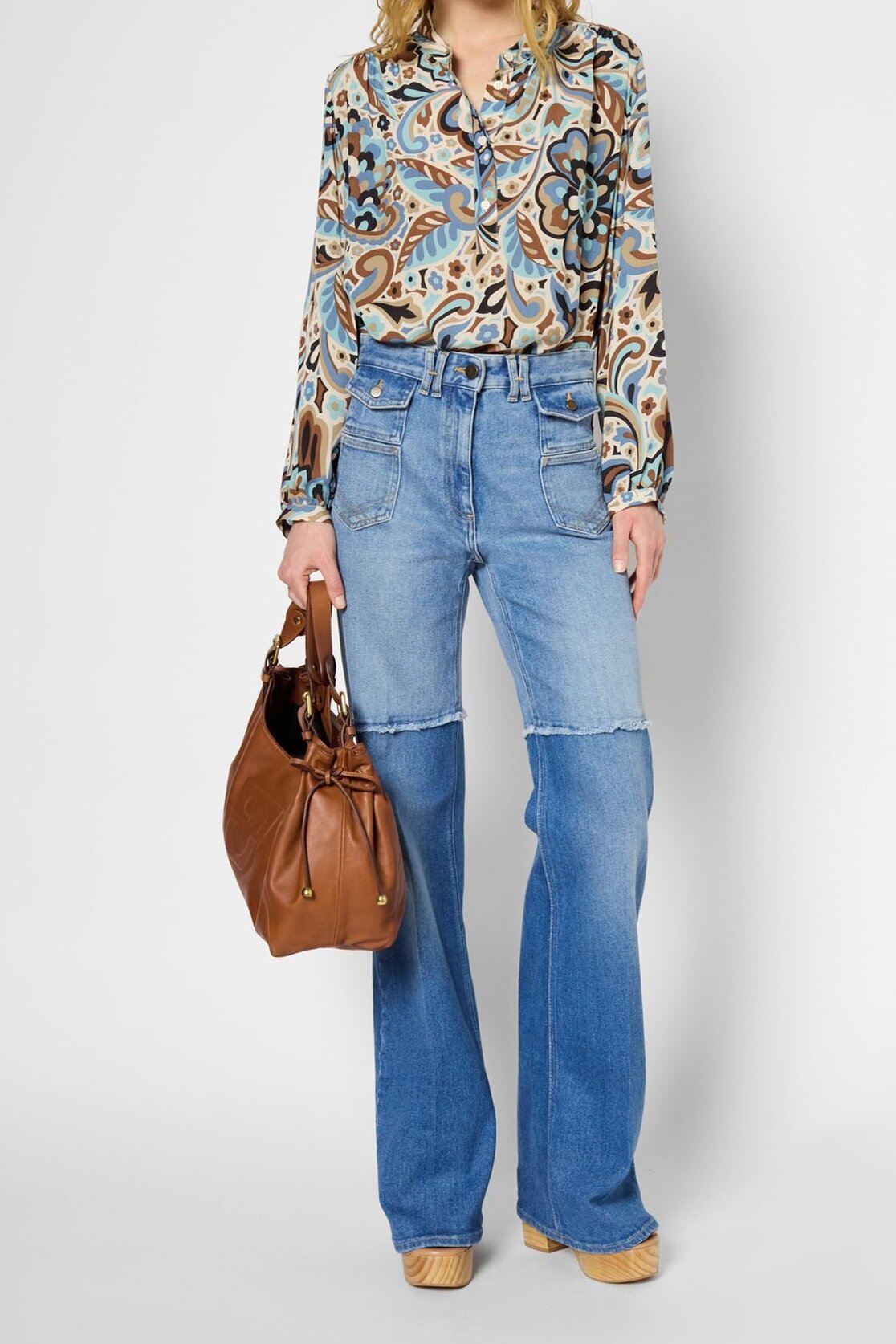 Blouse imprimé floral - URCELIA Faume - seconde main