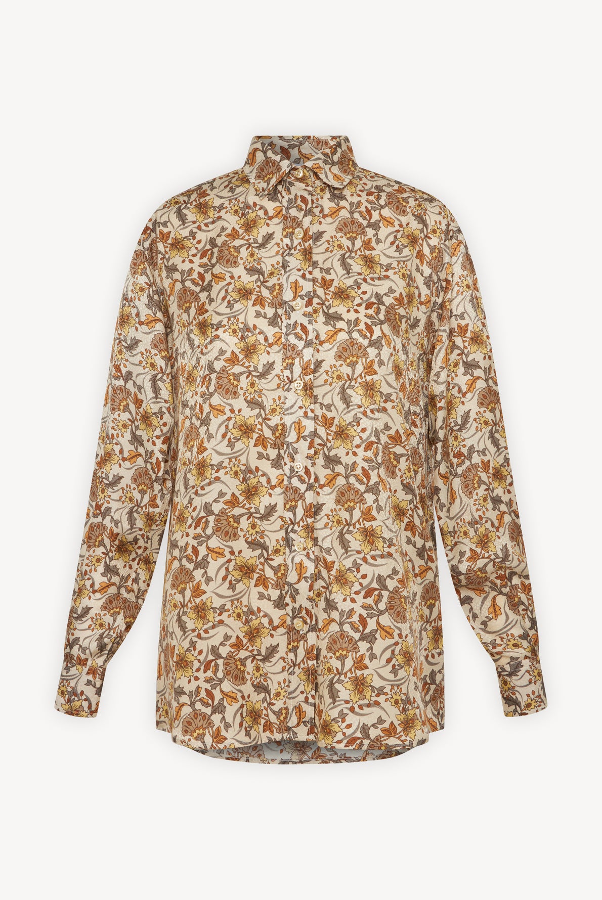 Chemise avec imprimé floral - CLYDE Faume - seconde main