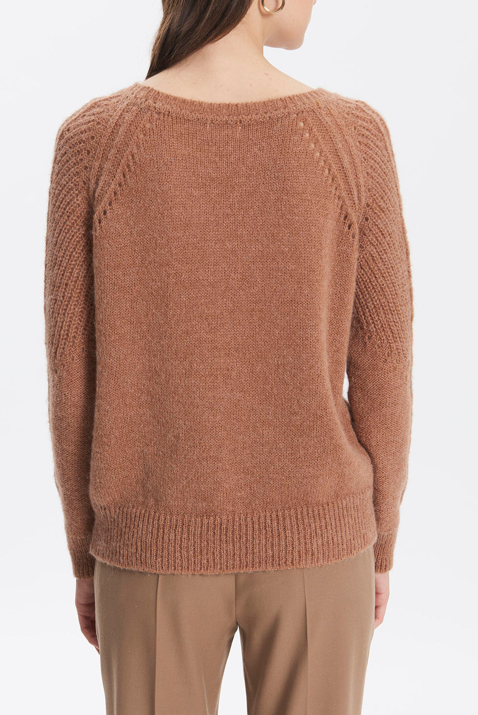 SIMONE - Pull en maille ajourée Faume - seconde main