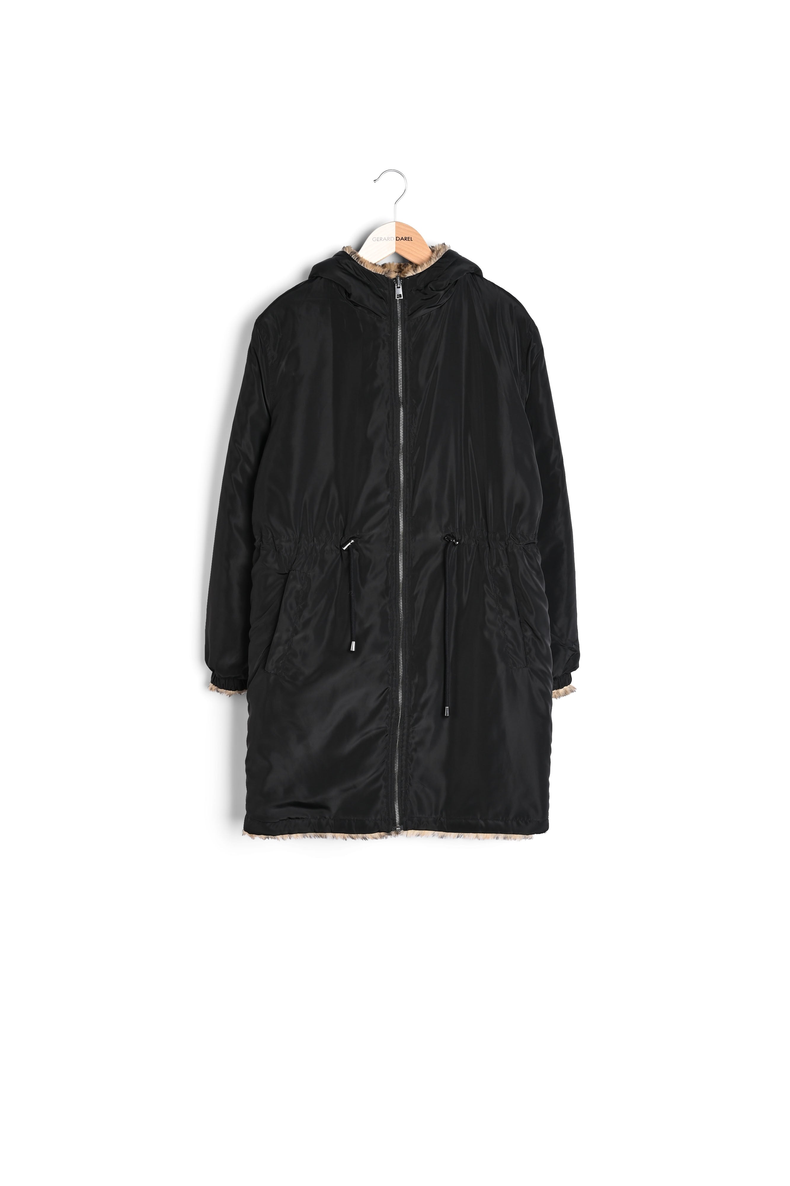 Parka réversible intérieur fausse fourrure - SANAE Faume - seconde main