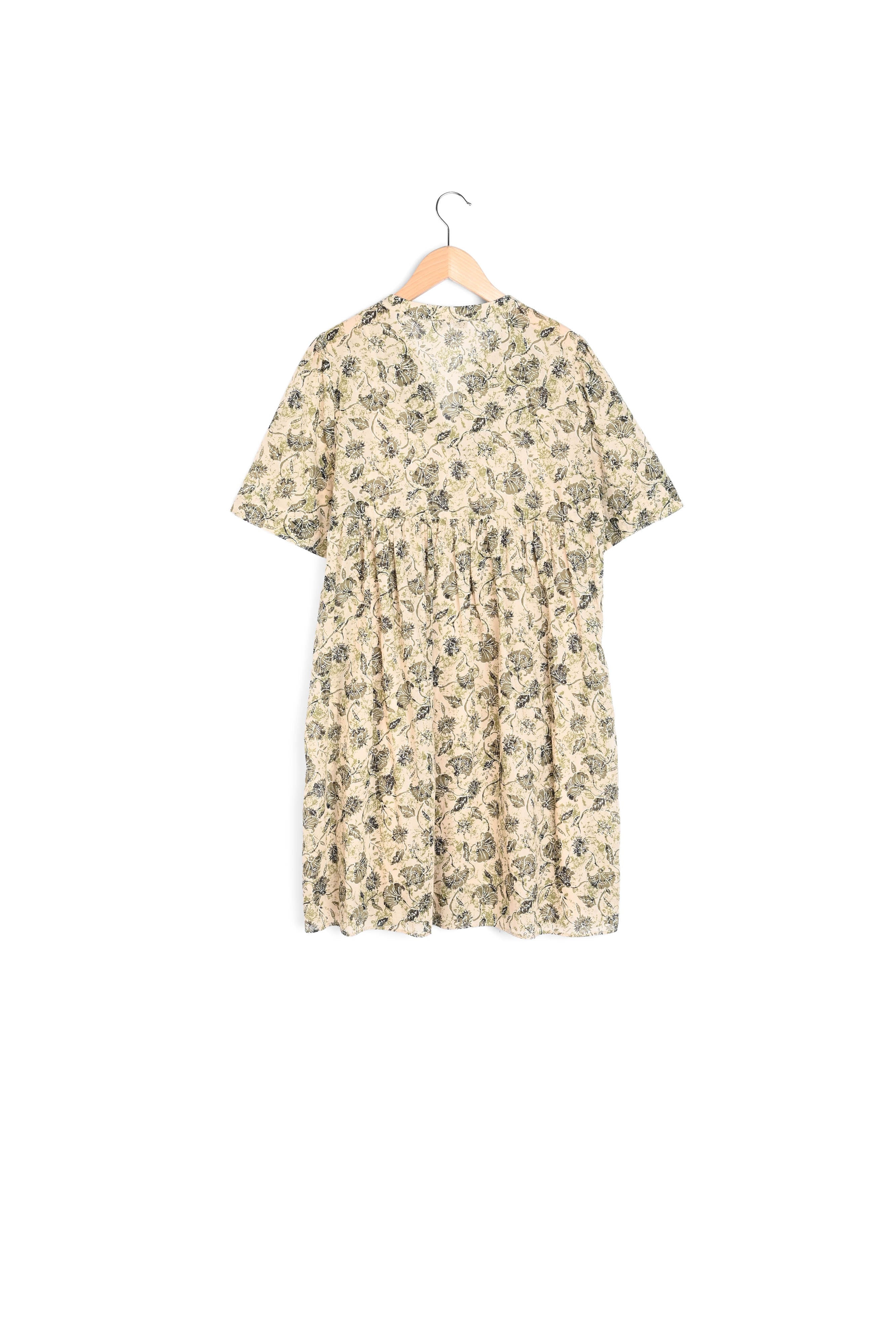 Robe courte en voile de coton - JUSTINIEN Faume - seconde main