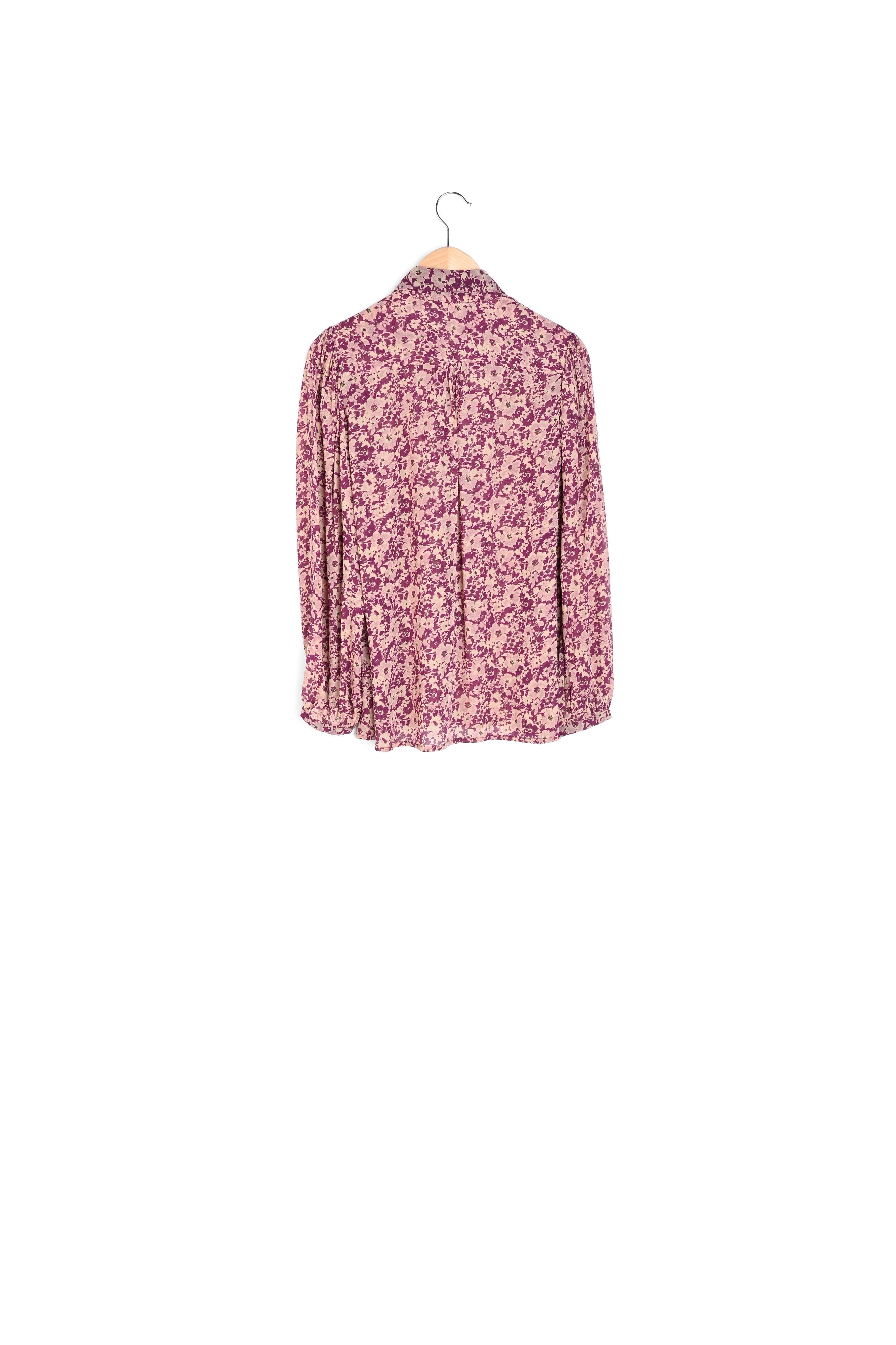 Chemise en mousseline à fleurs - CHELSEA Faume - seconde main