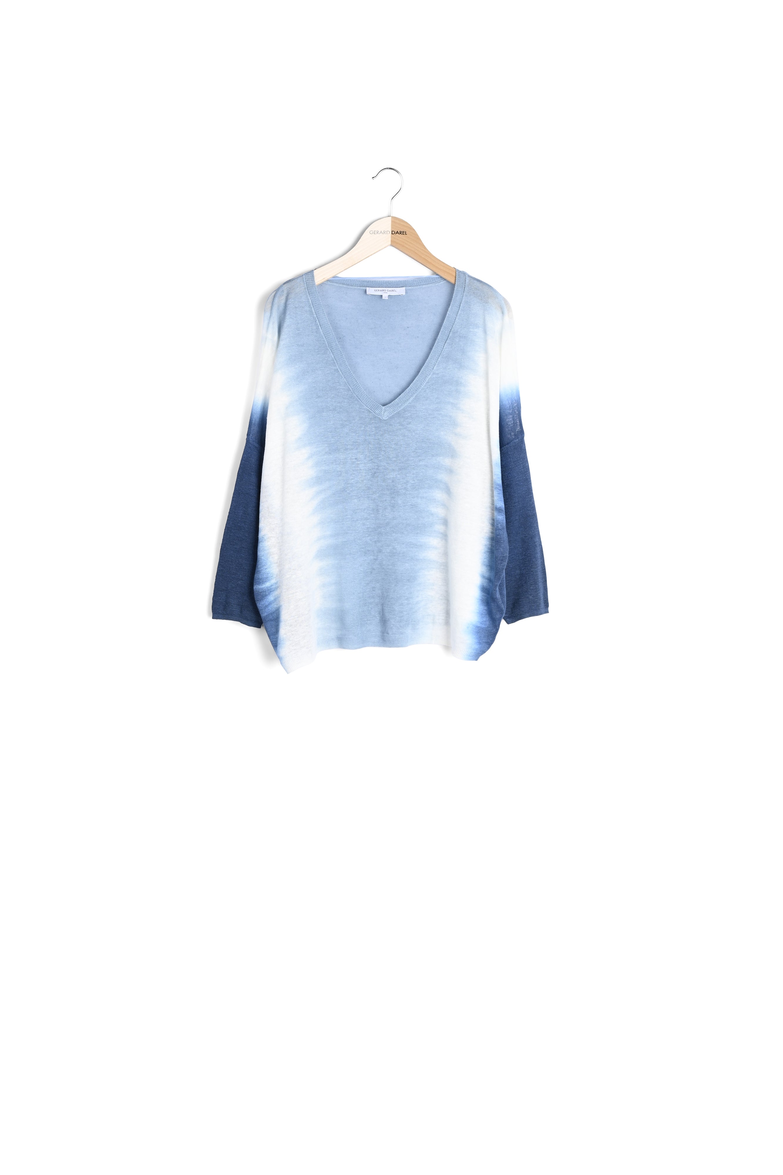 Pull Tie and Dye 100% lin - LARSEN Faume - seconde main