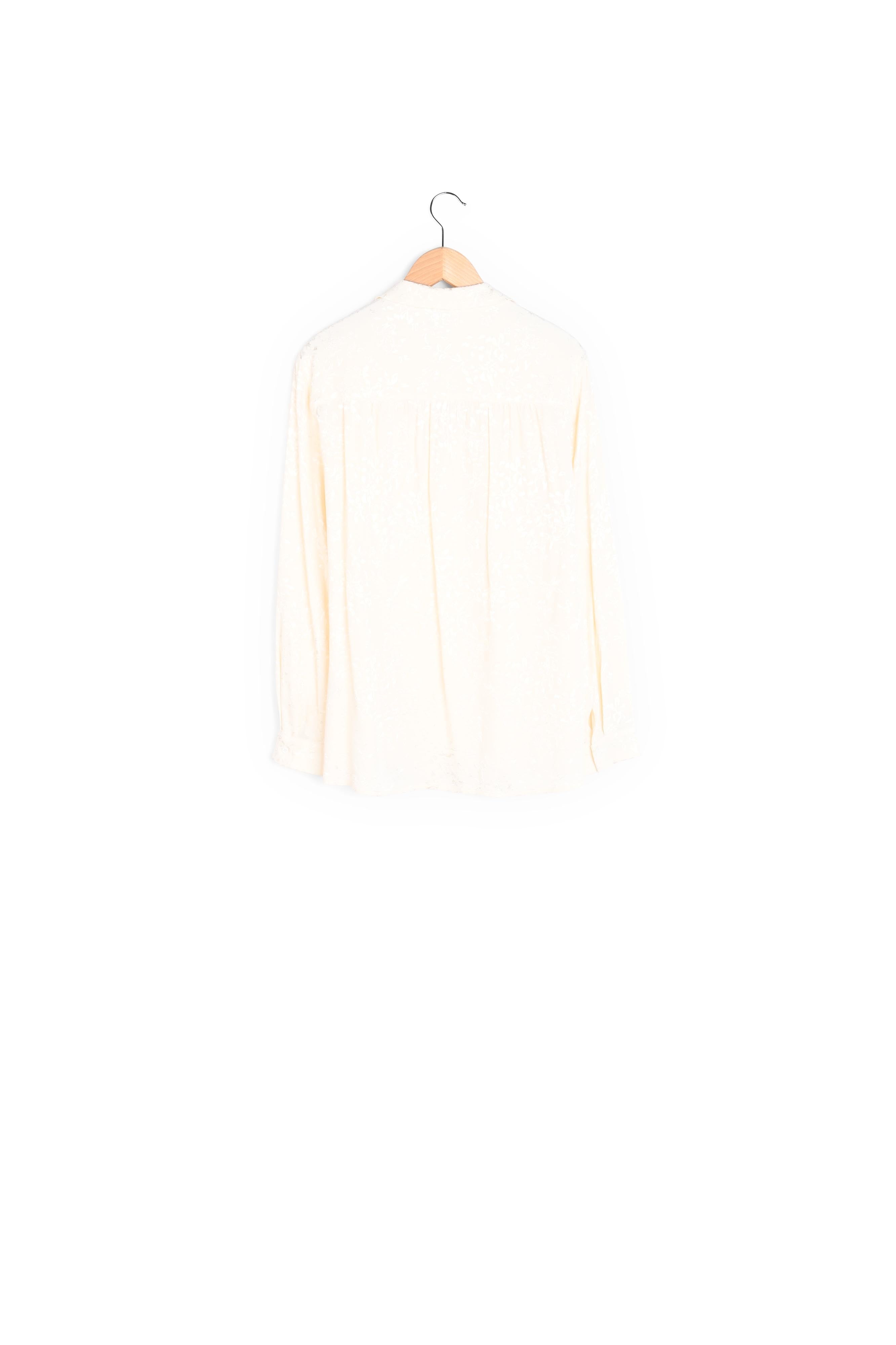 MORGAN - Blouse en jacquard fleuri Faume - seconde main